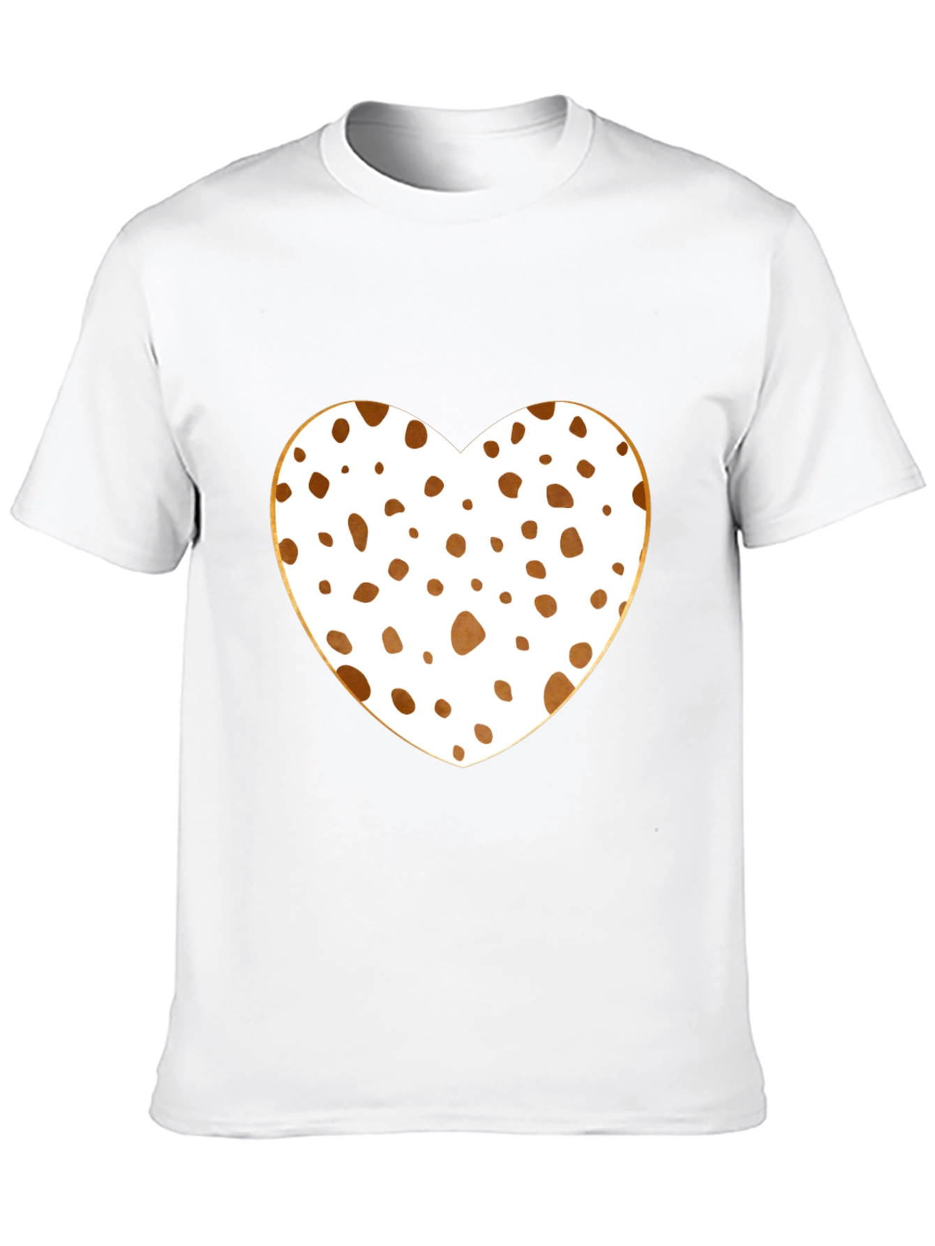 Black Spotted Heart T-Shirt - Black view 10