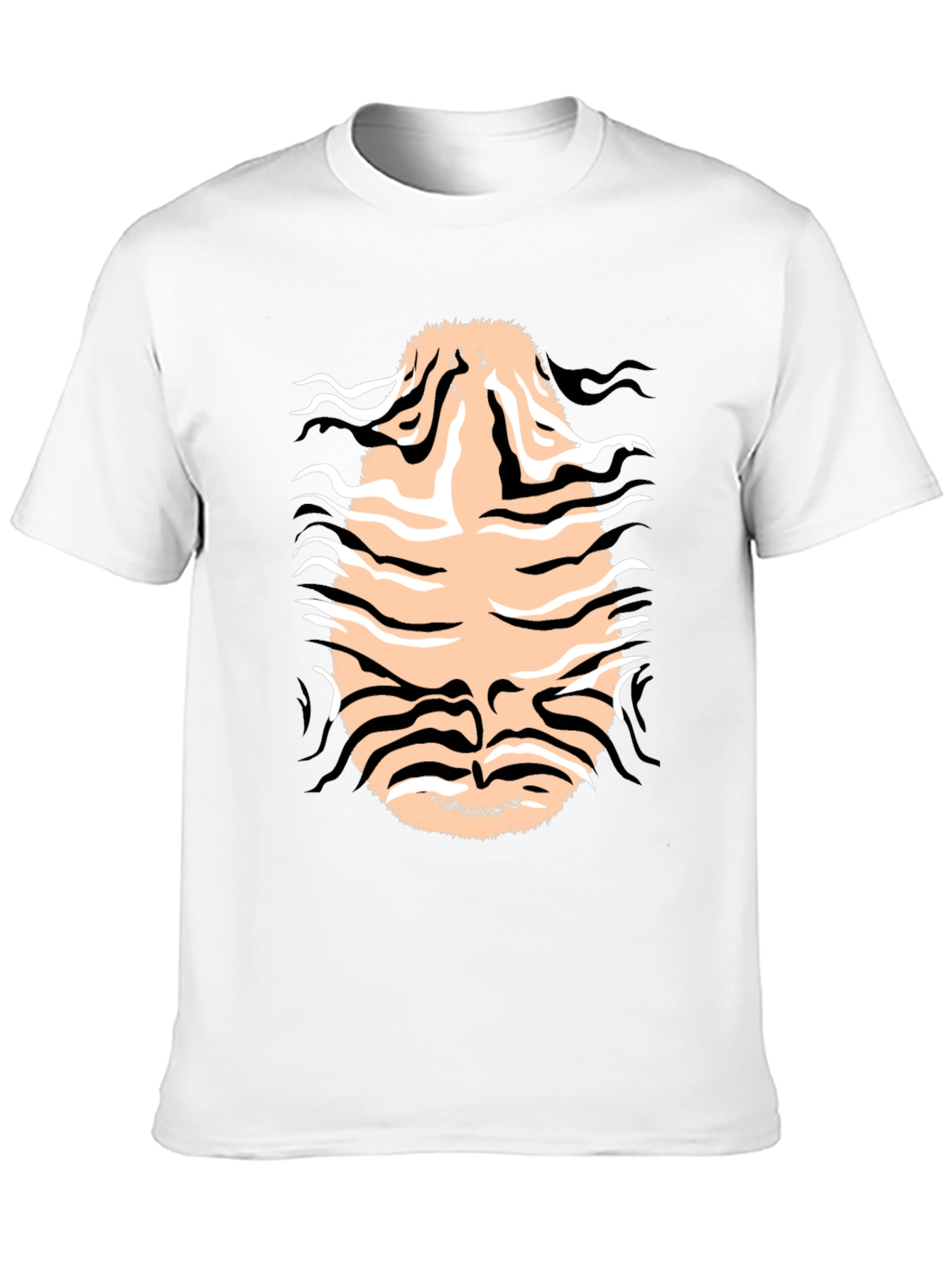 Black Tiger Stripe Graphic Tee - Unleash Your Wild Side! view 10