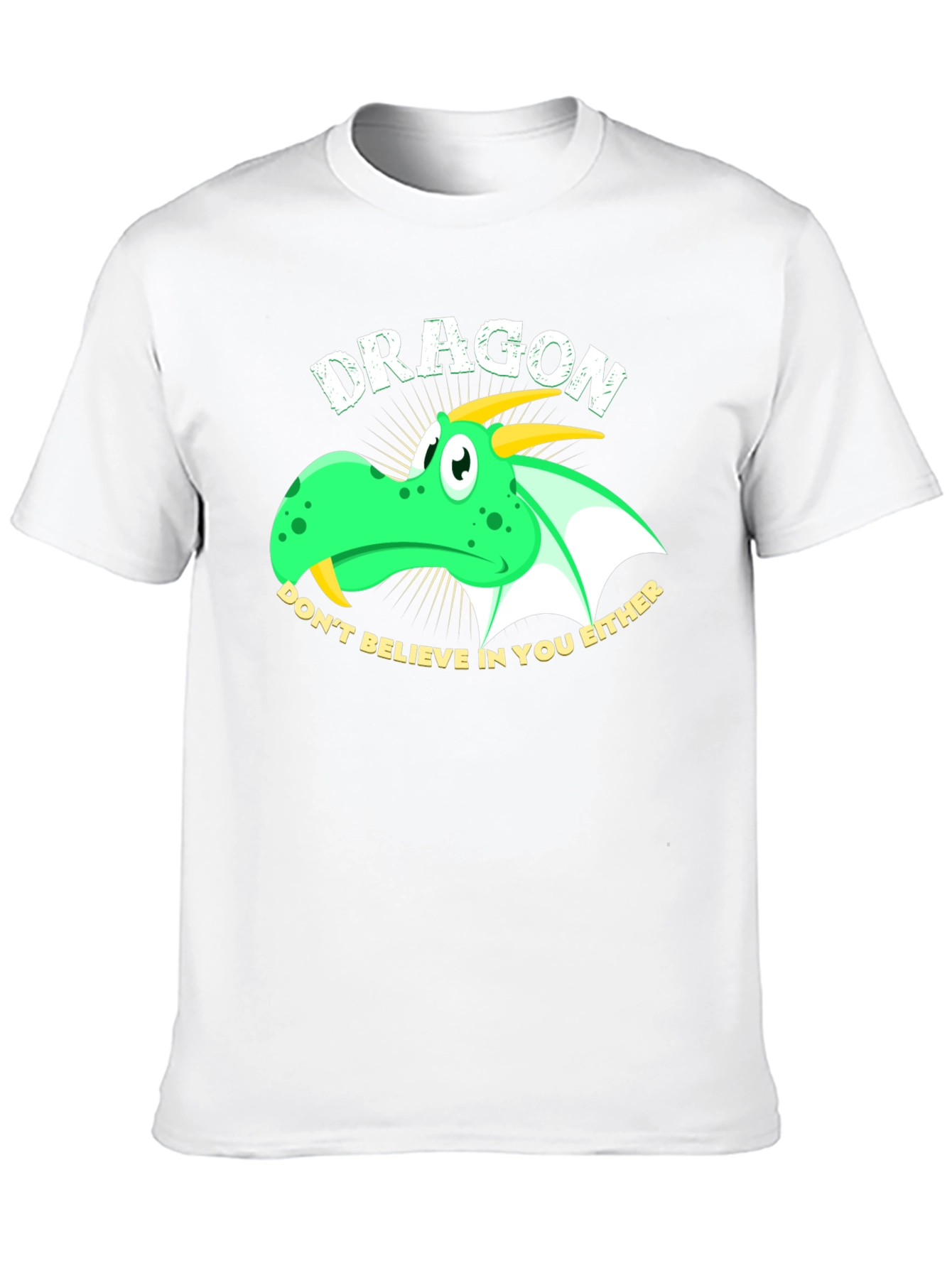Black Dragon Don't Believe T-Shirt view 10