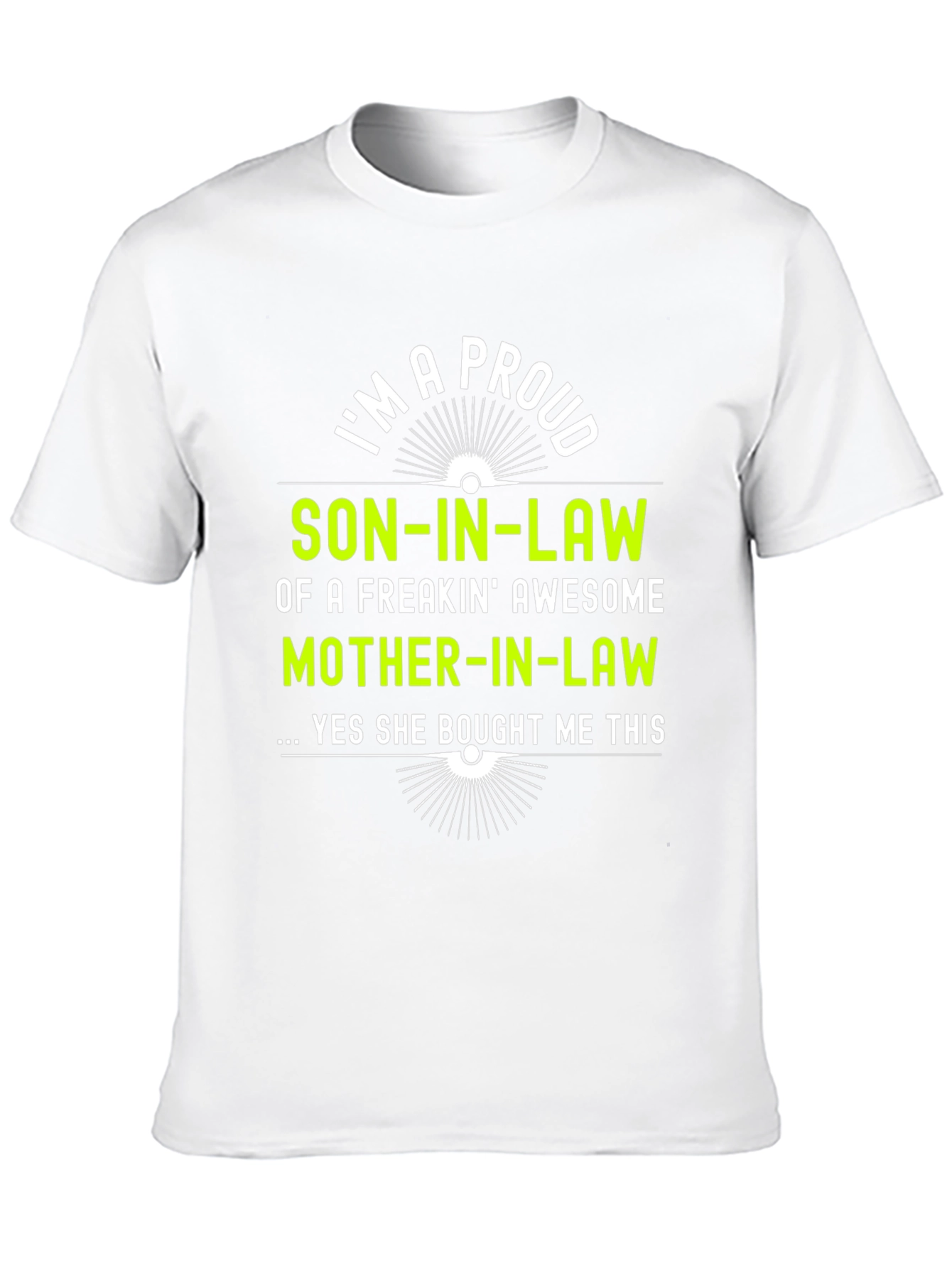 Proud Son-in-Law Graphic Tee - 10