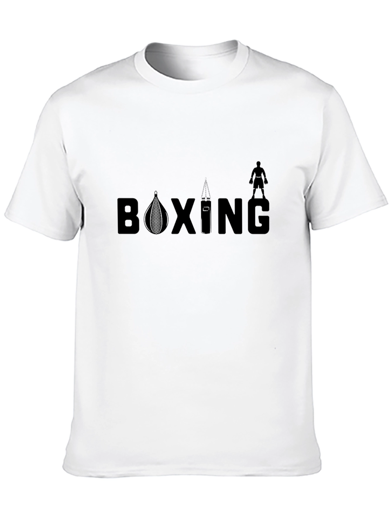 Black Boxing Graphic Tee - Black T-Shirt view 10