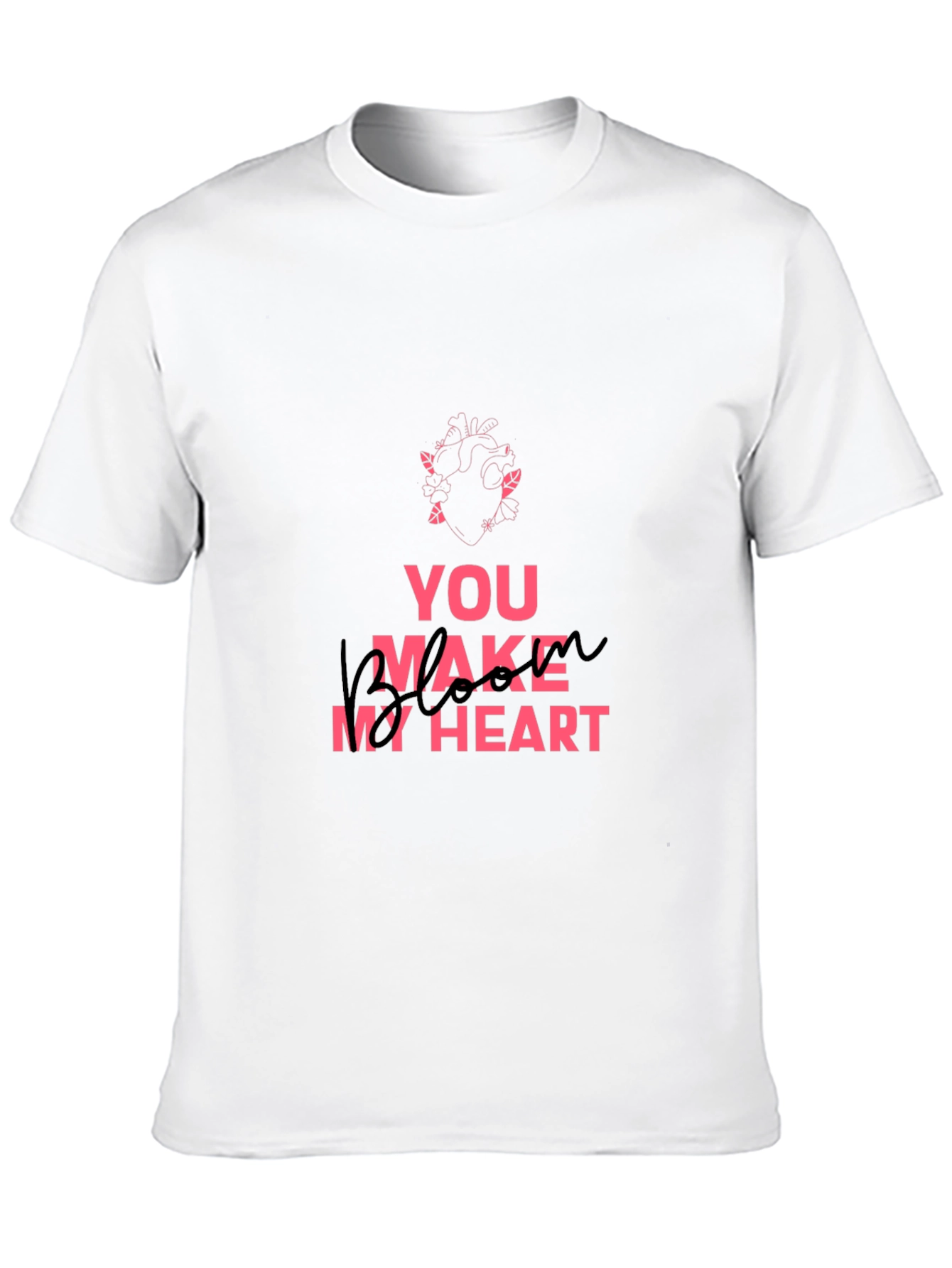 Black You Make My Heart Awake Graphic Tee view 10