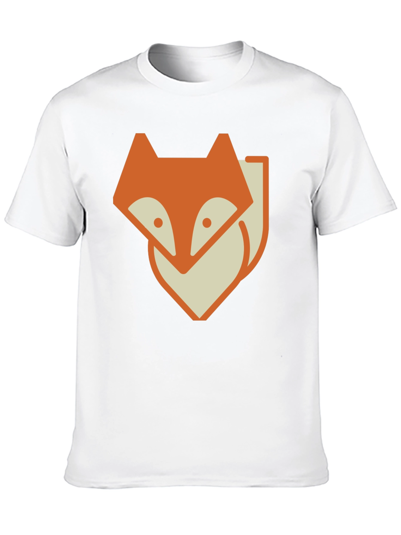 Black Fox Graphic Print Tee - Stylish Black T-Shirt view 10