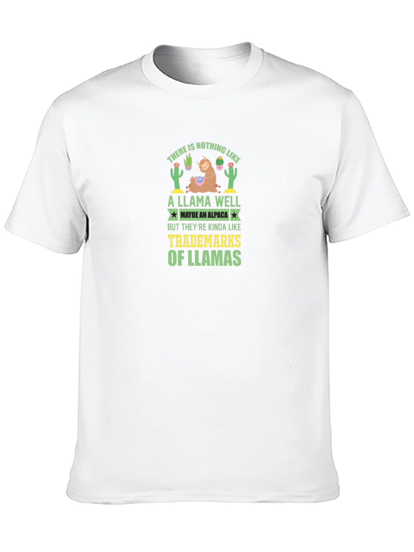 Black Llama Well T-Shirt: Trademarks of Llamas view 10