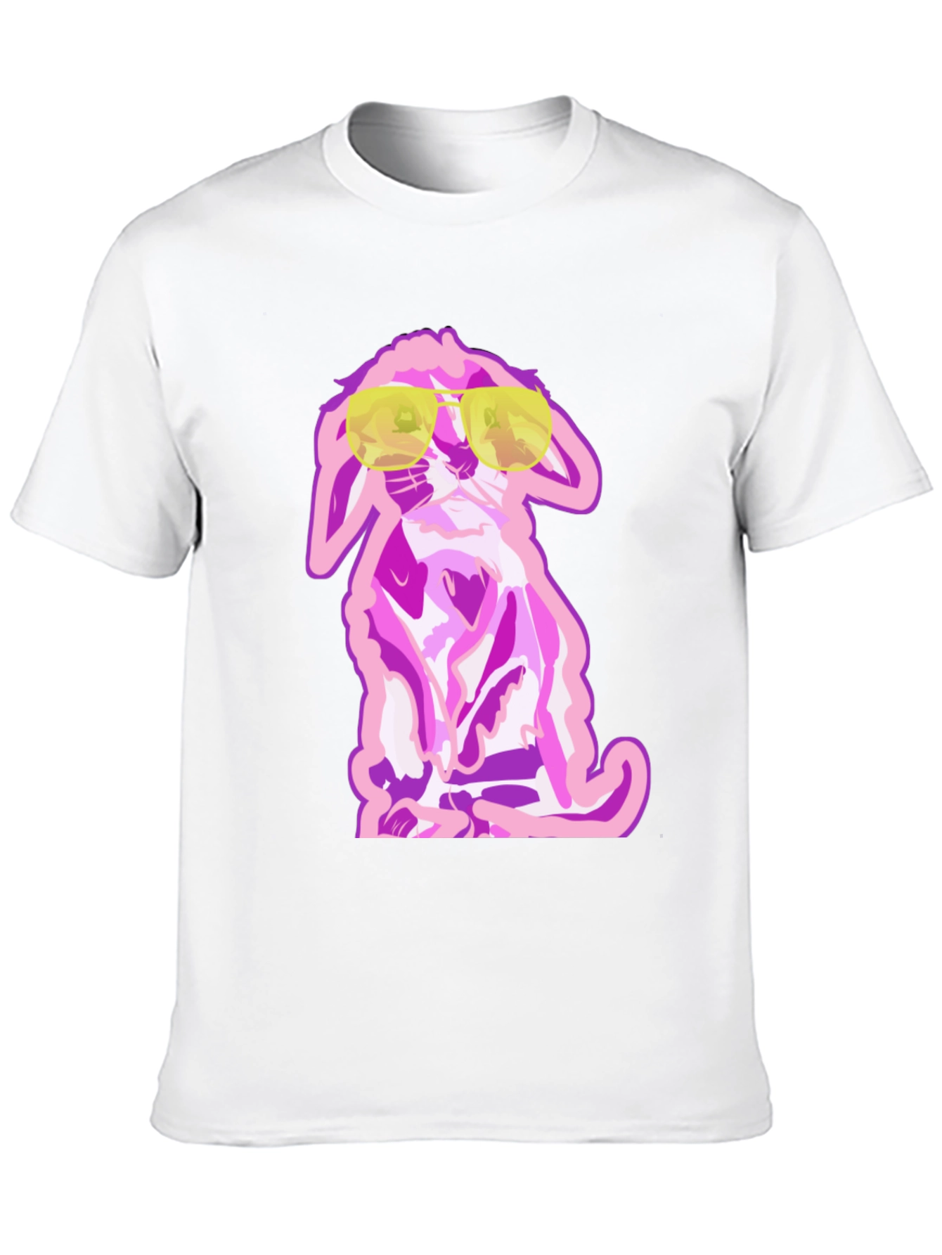 Black Cool Dog T-Shirt - Stylish Graphic Tee view 10