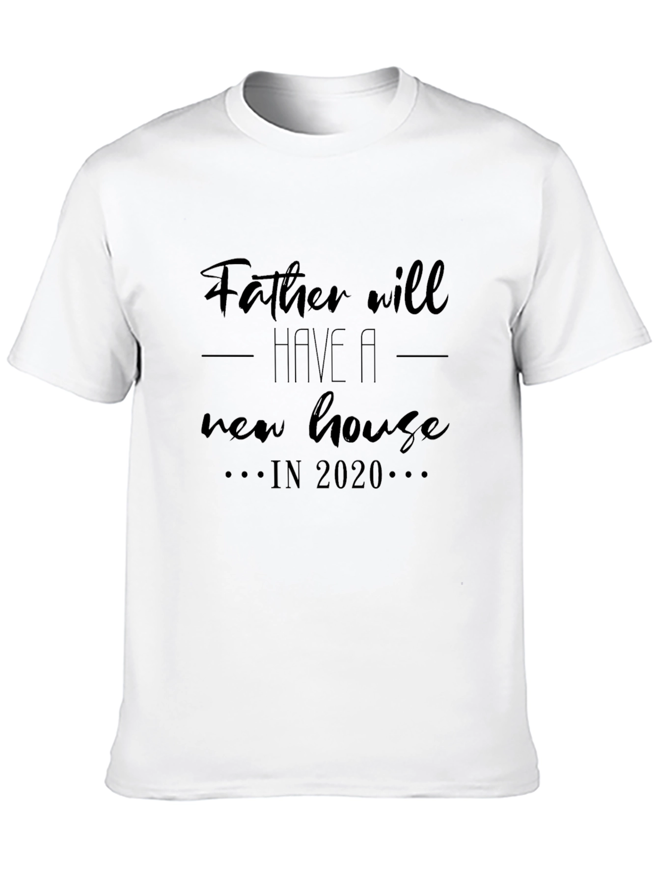 Black Father Will Have A New House T-Shirt view 10