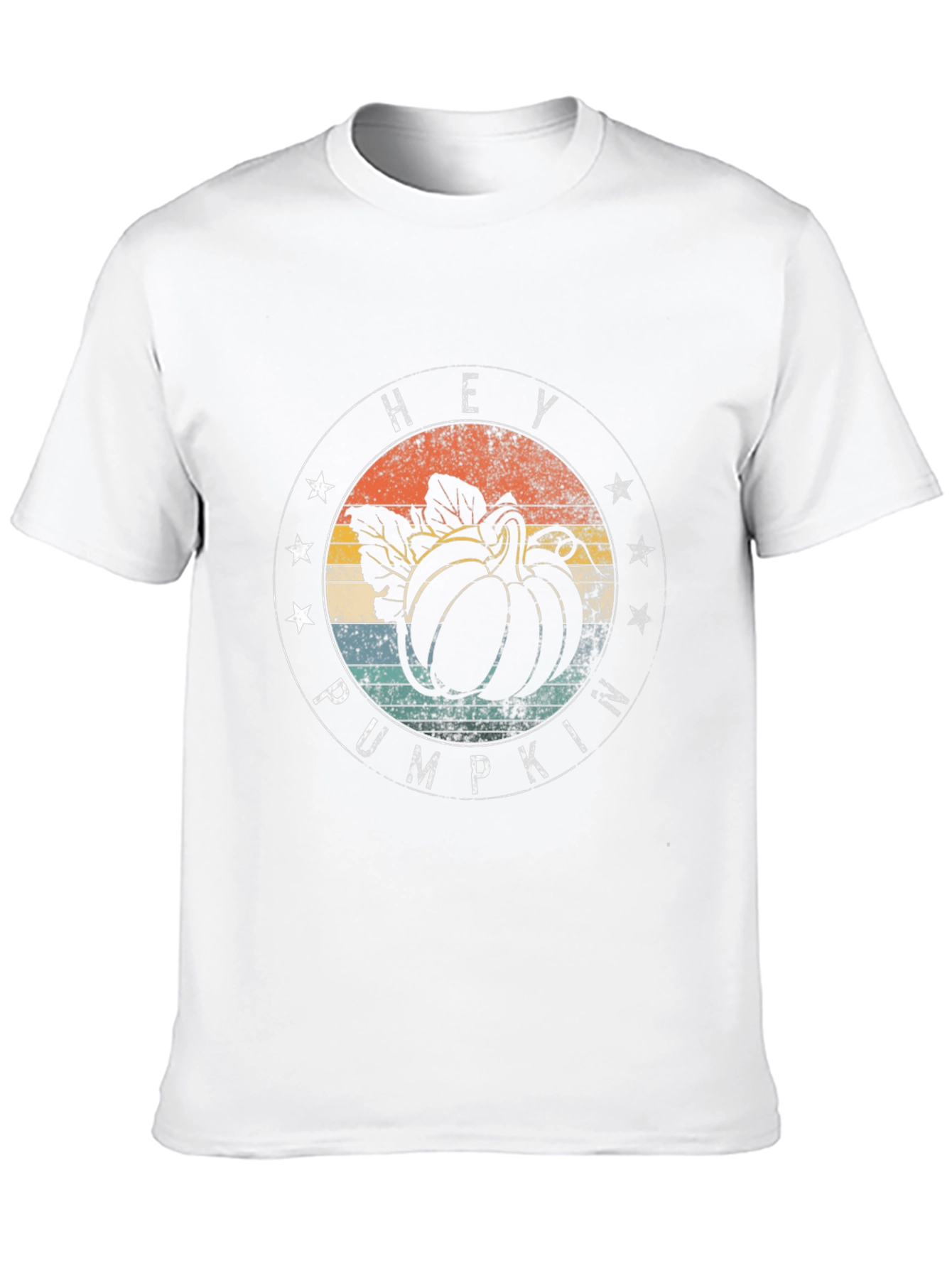 Black Hey Pumpkin T-Shirt - Fall Season Tee view 10