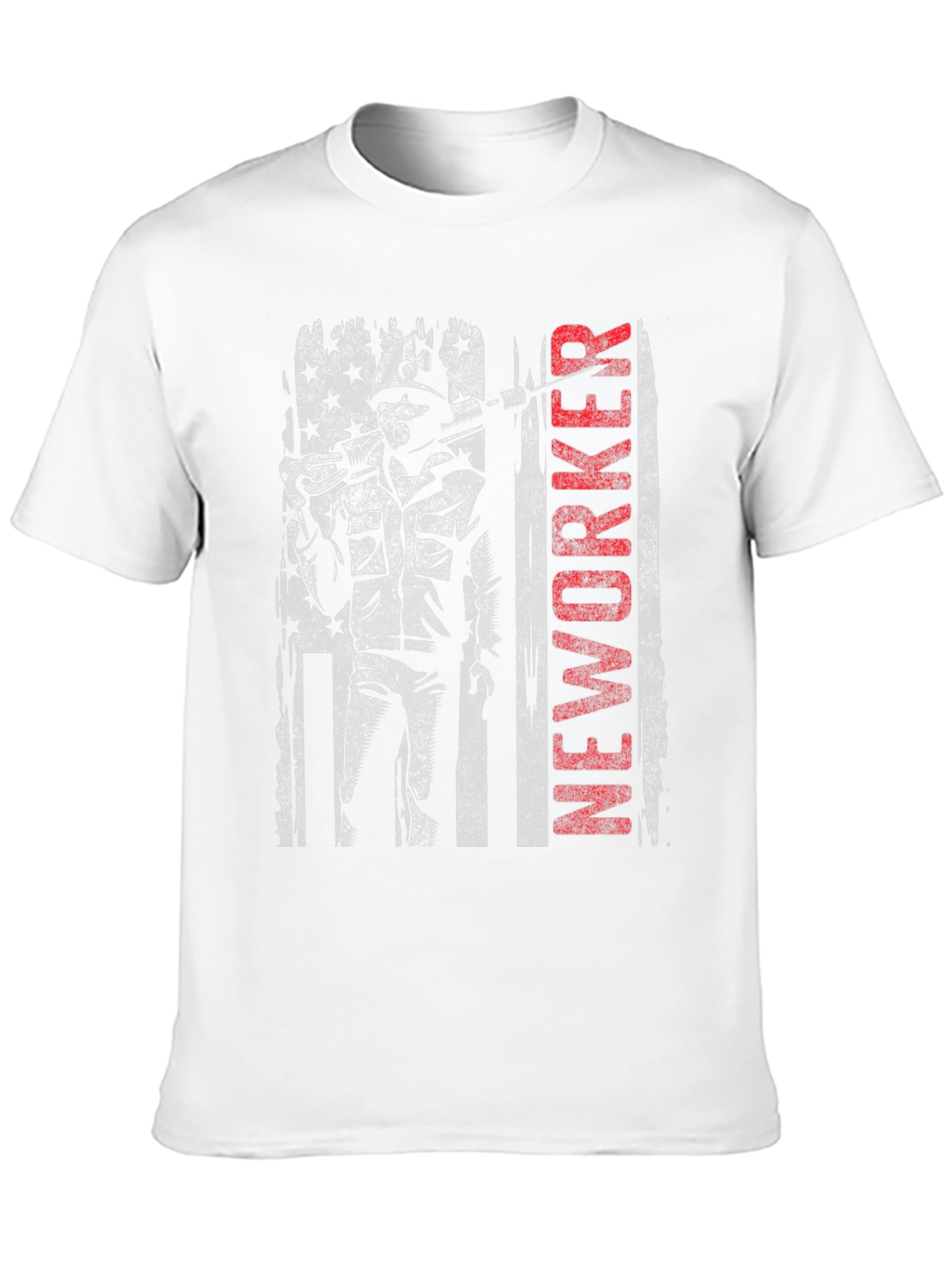Black NEWORKER Patriotic T-Shirt view 10