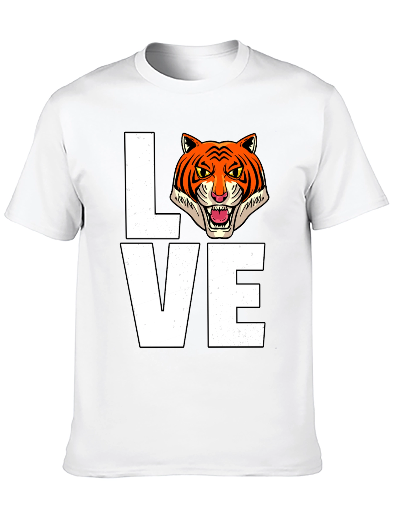 Black Tiger Love Graphic T-Shirt view 10