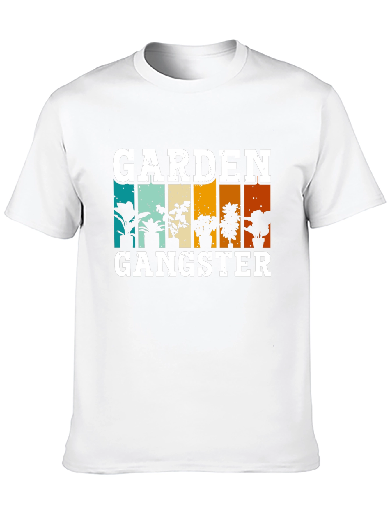 Black Garden Gangster T-Shirt - Plant Lover Tee view 10