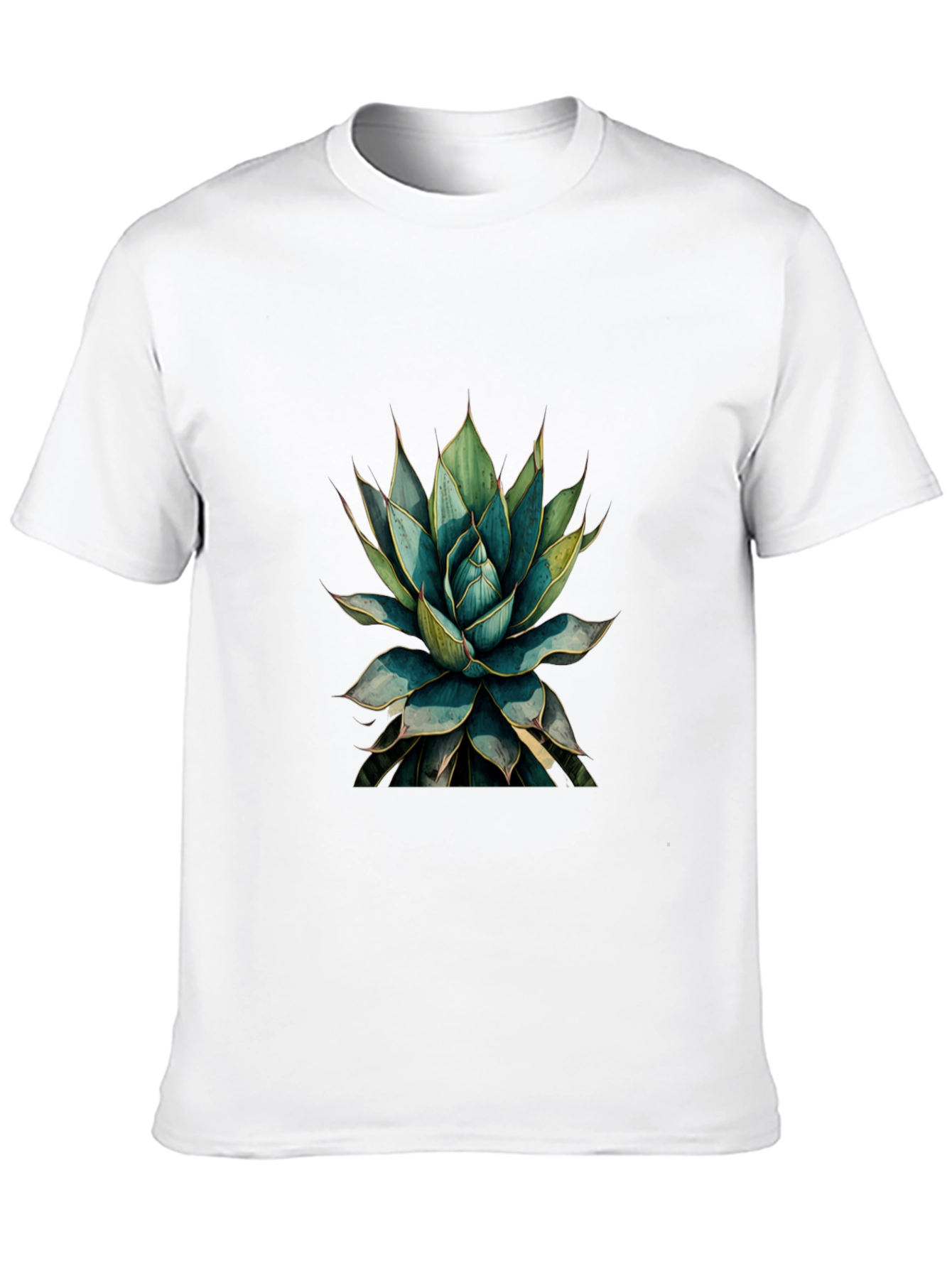 Black Botanical Graphic Tee - Desert Bloom Shirt view 10