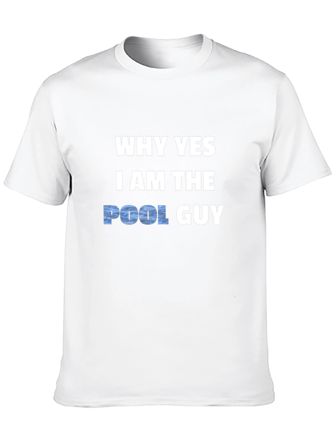 Black Why Yes I Am The Pool Guy T-Shirt view 10
