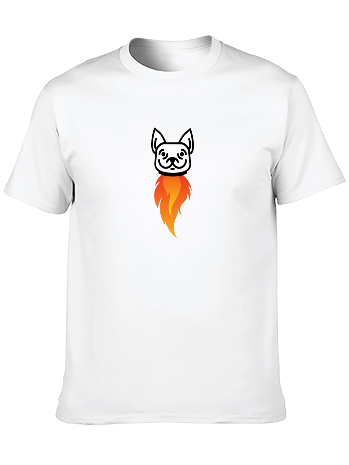 Black Men's Black Graphic Tee - Dog Rocket view 10