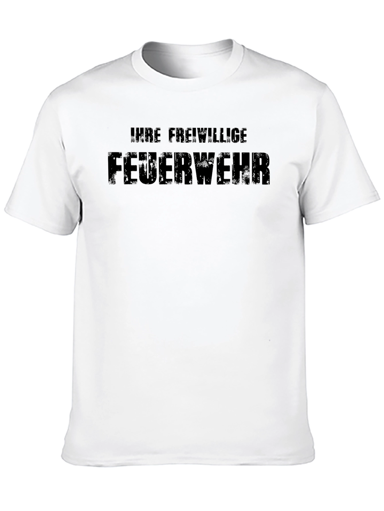 Black Volunteer Firefighter T-Shirt - Ihre Freiwillige Feuerwehr view 10