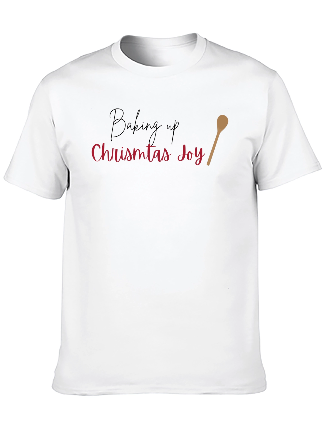 Baking Up Christmas Joy Graphic Tee - Holiday Spirit! - 10