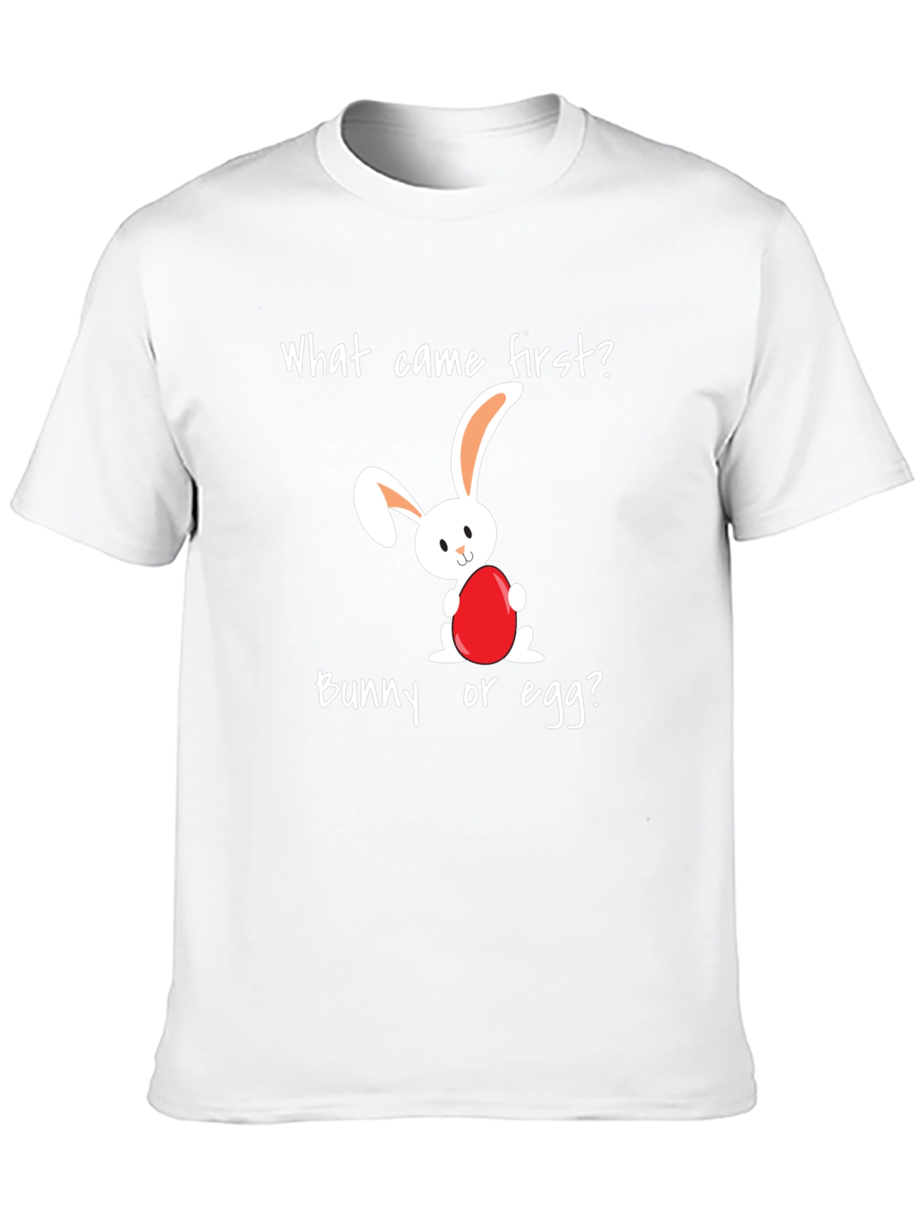 Black Bunny or Egg T-Shirt view 10
