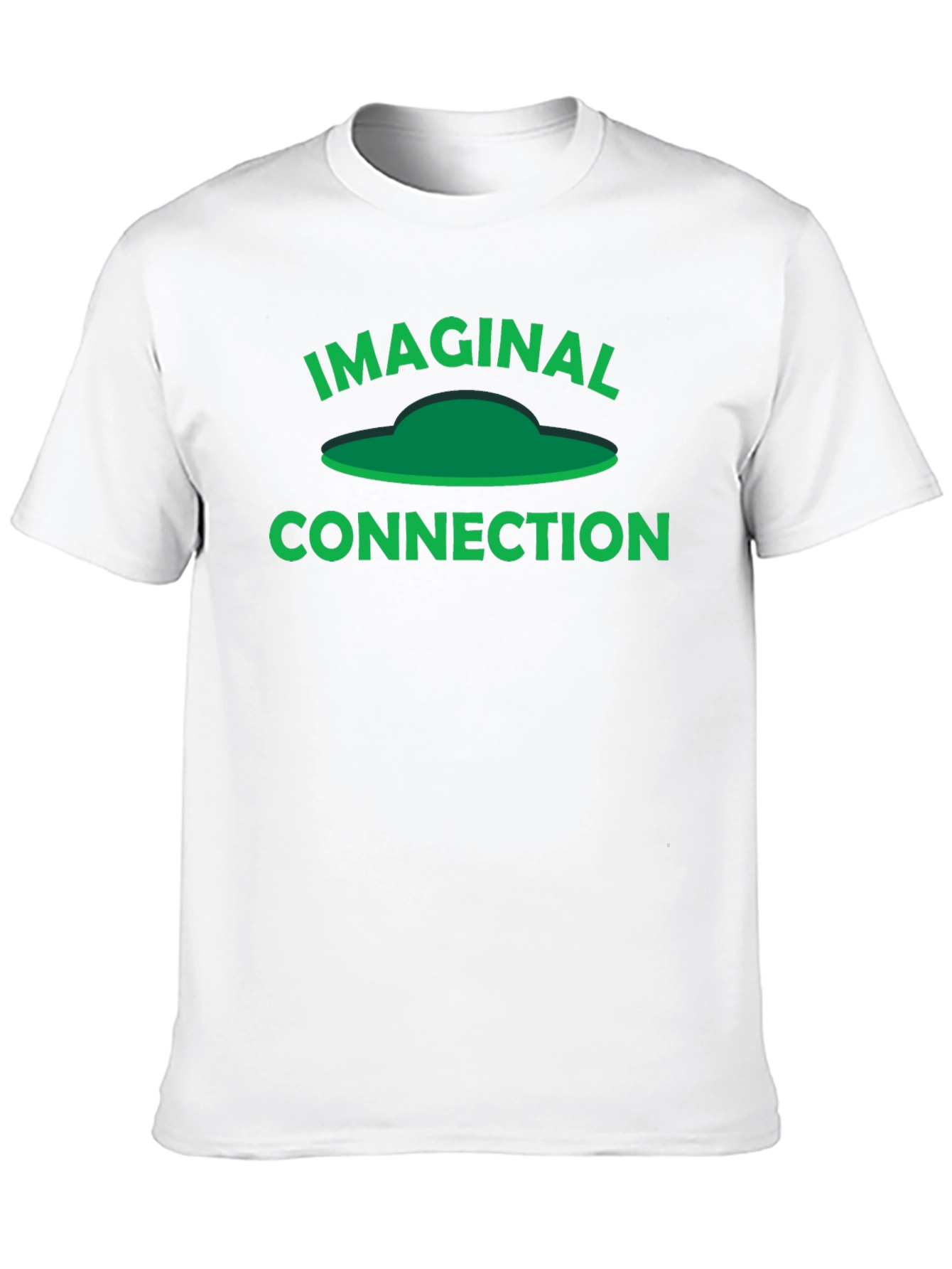 Black Imaginal Connection UFO Graphic T-Shirt view 10