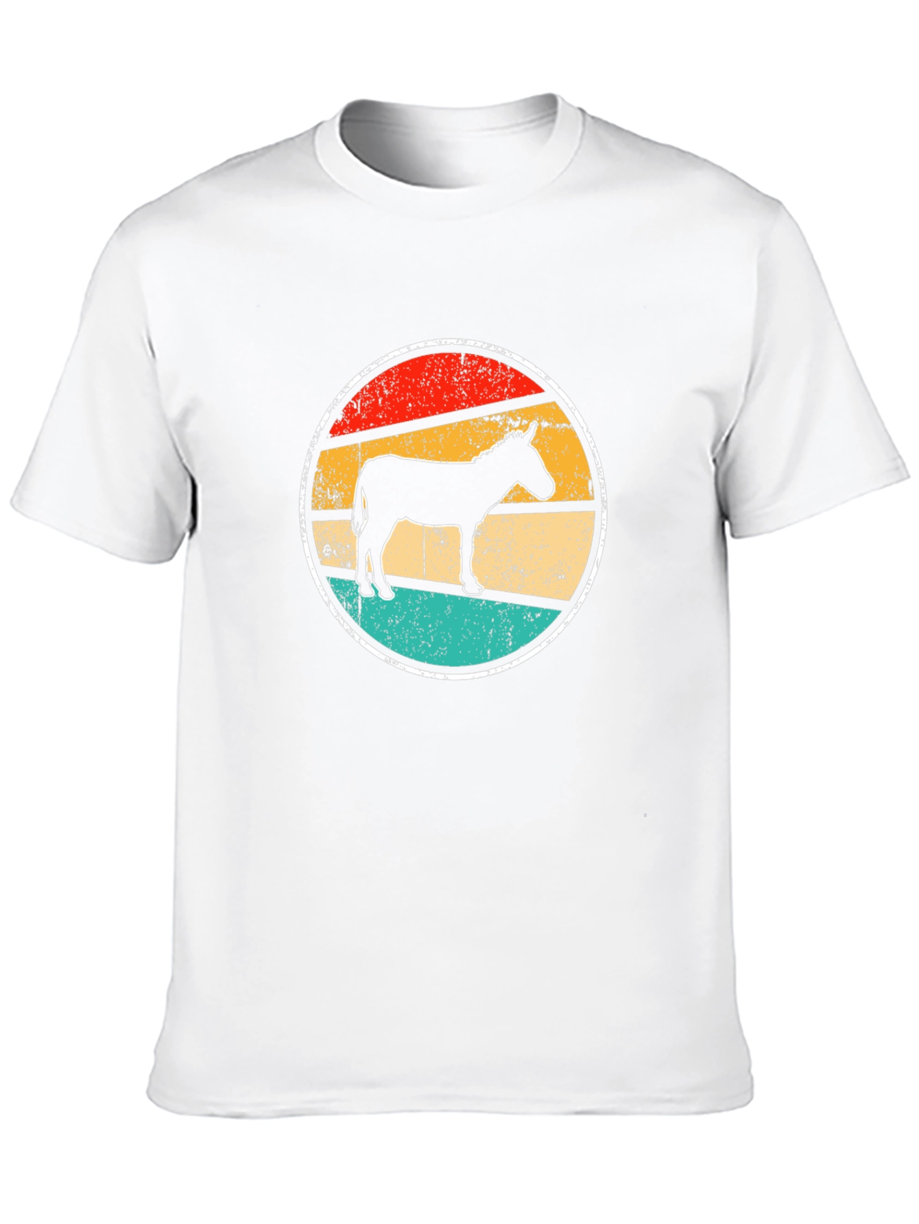 Black Retro Donkey T-Shirt view 10