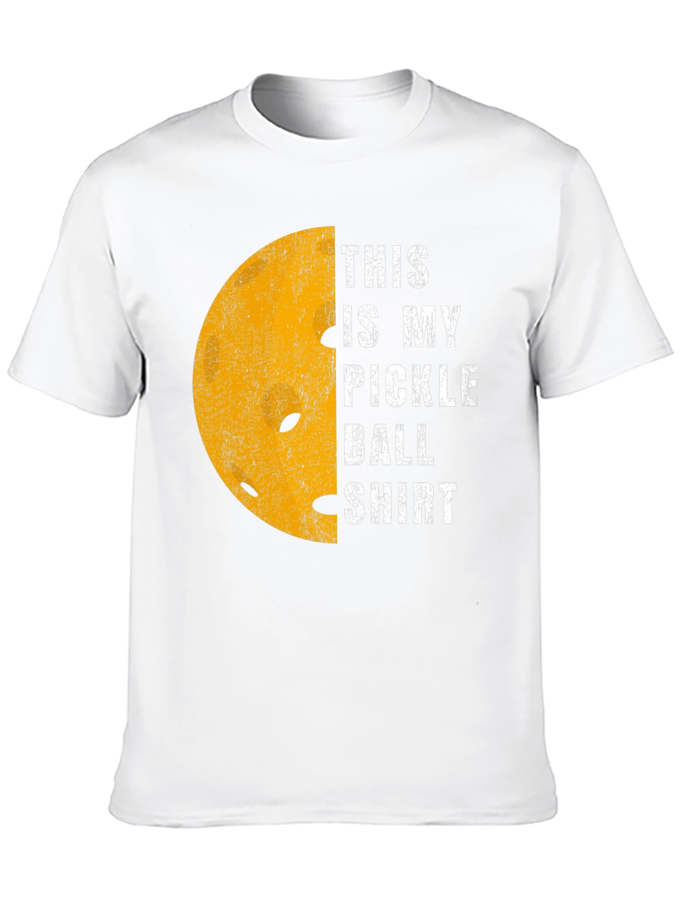 Black Pickleball Shirt - Funny Pickle Ball T-Shirt view 10