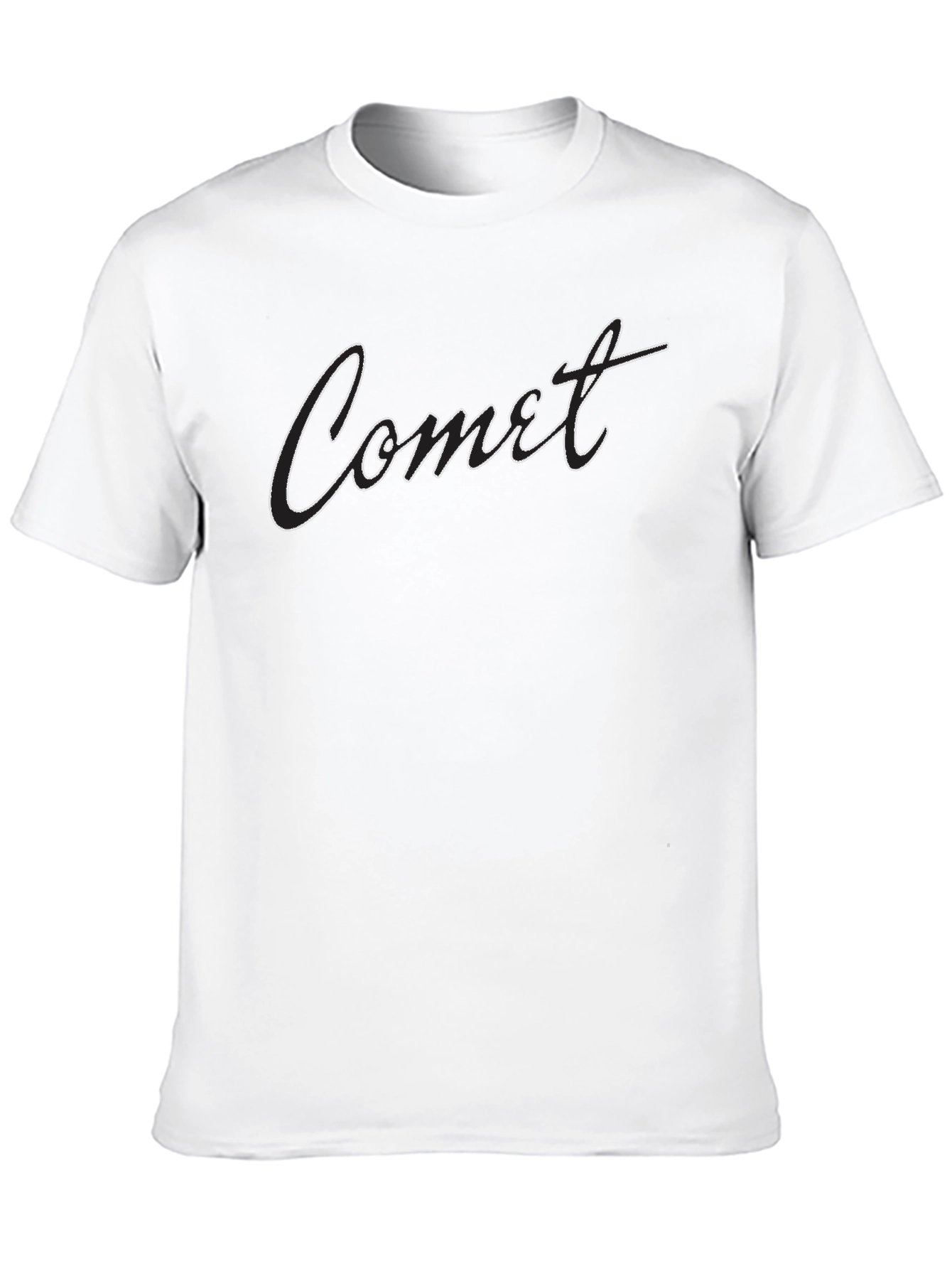 Black Comet Graphic Tee - Stylish Black T-Shirt view 10