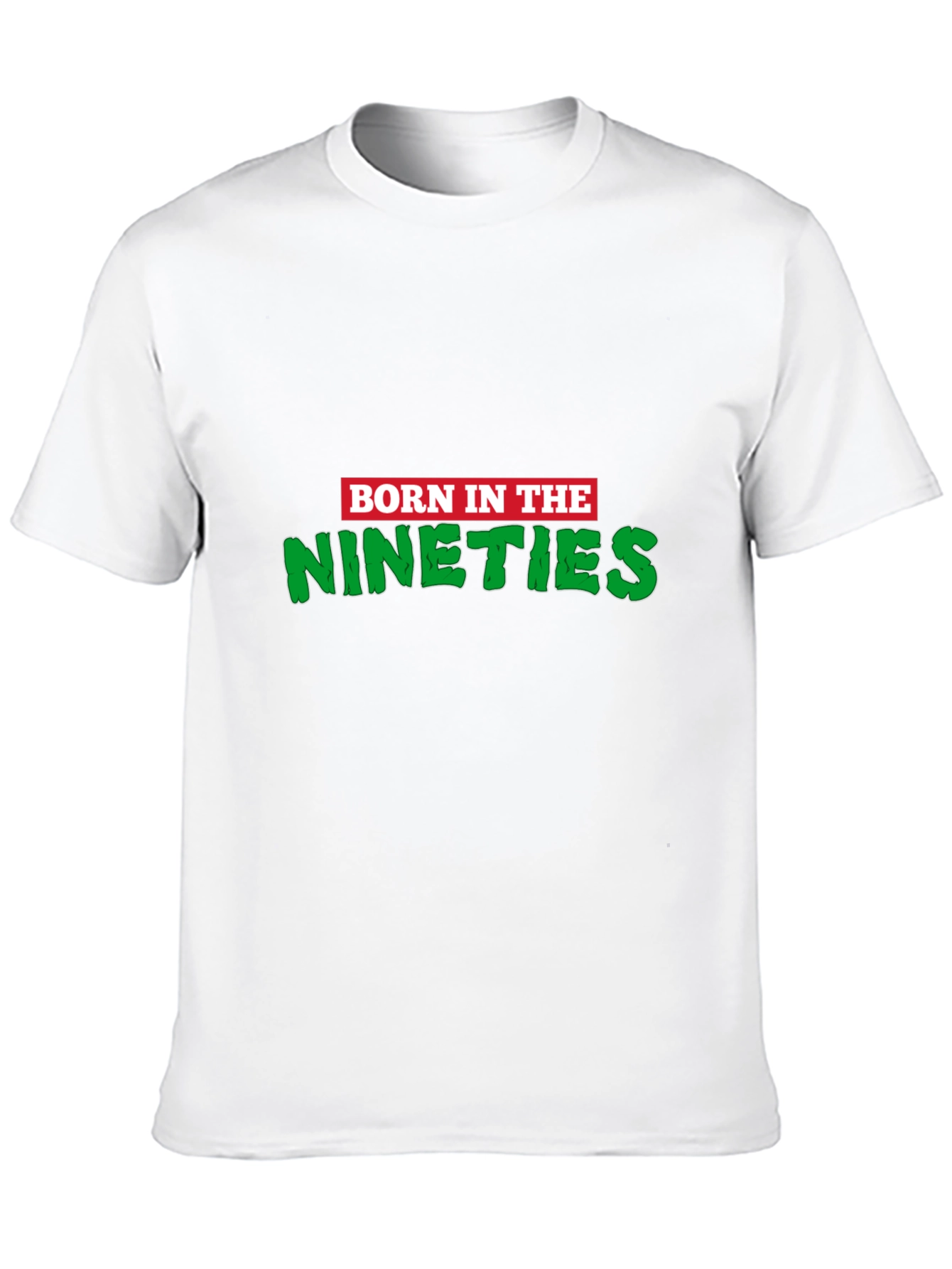 Black Born in the Nineties Graphic Tee view 10