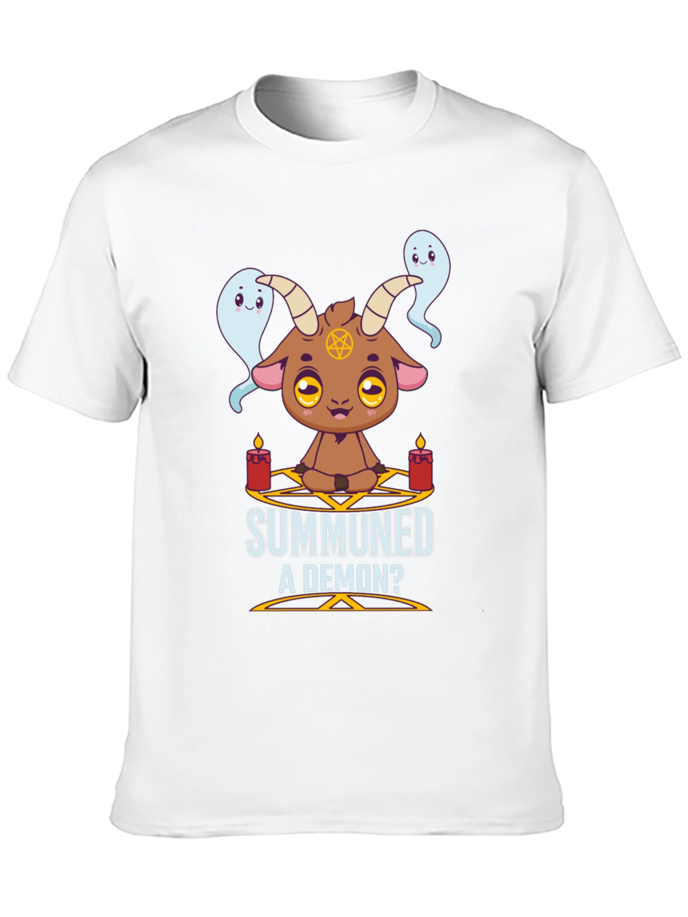 Black Summoned a Demon? Graphic Tee view 10