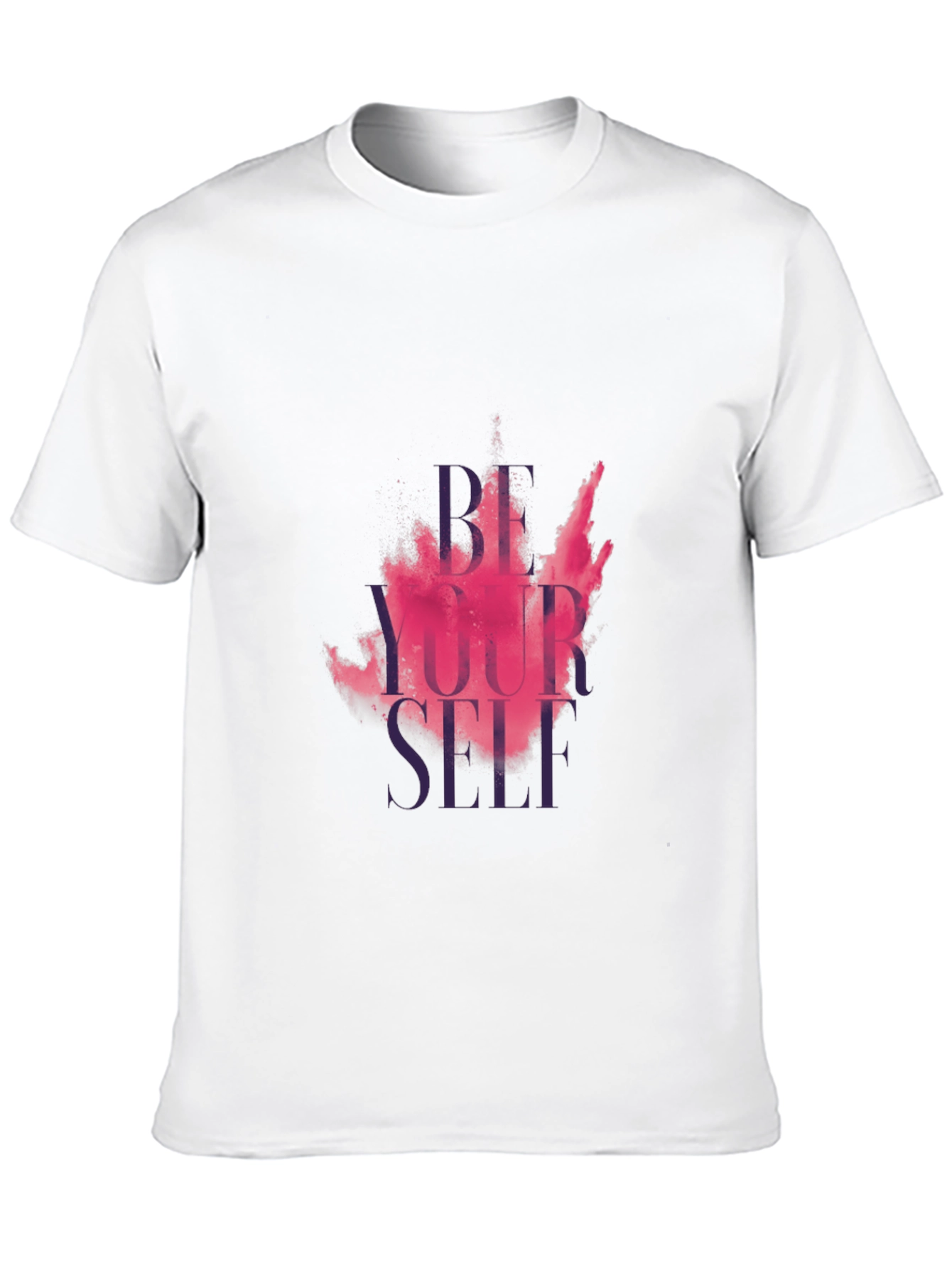 Black Be Yourself Graphic Print Tee view 10