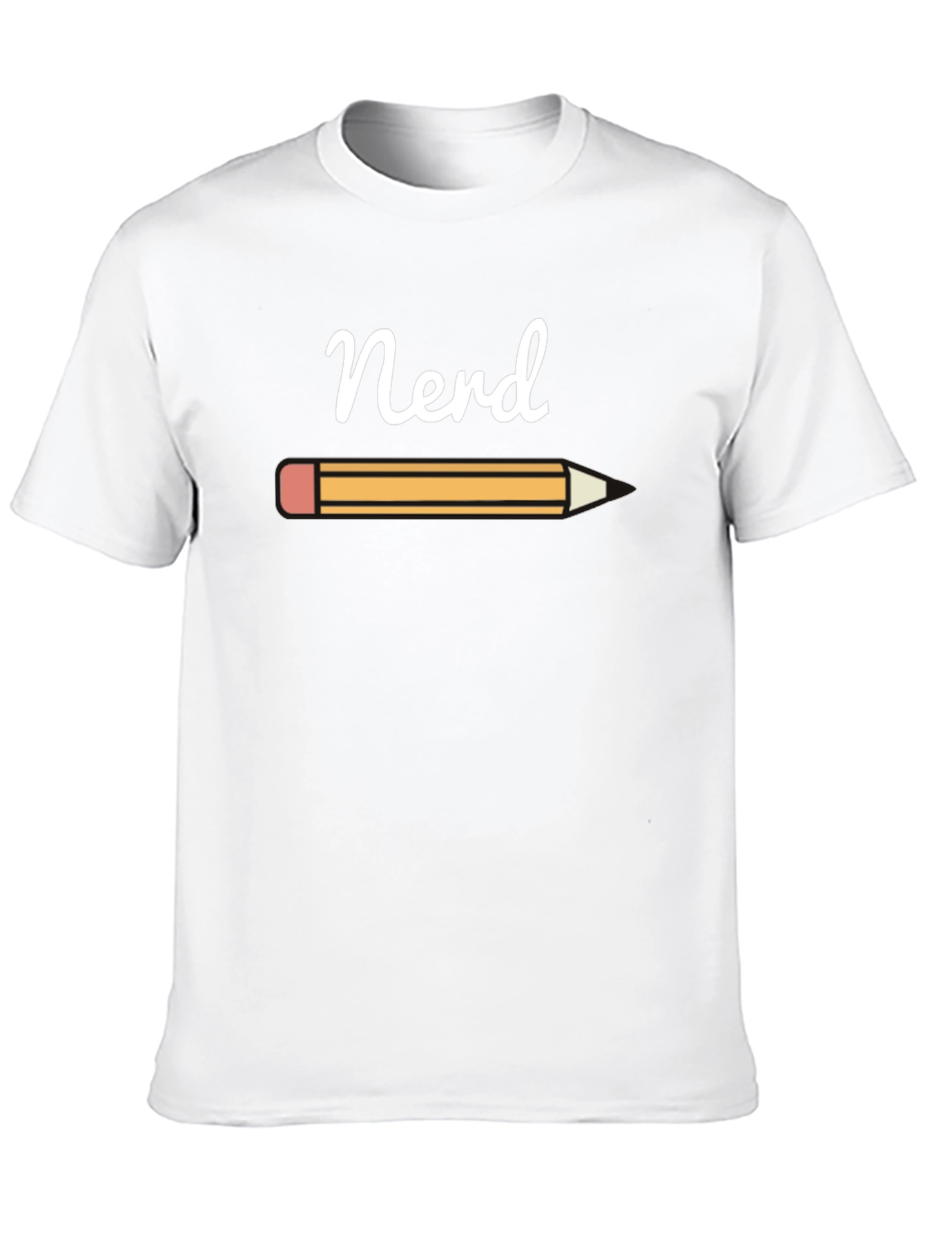 Black Nerd Pencil Tee - Smart & Stylish view 10