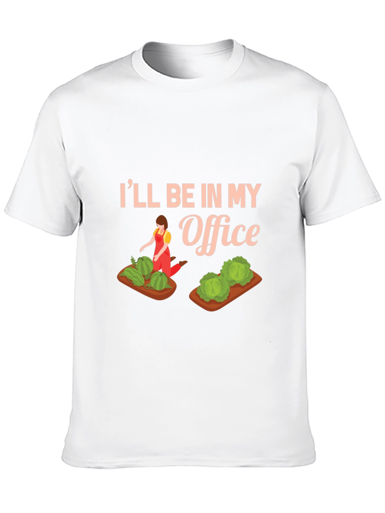 Black Gardener Office Graphic T-Shirt view 10