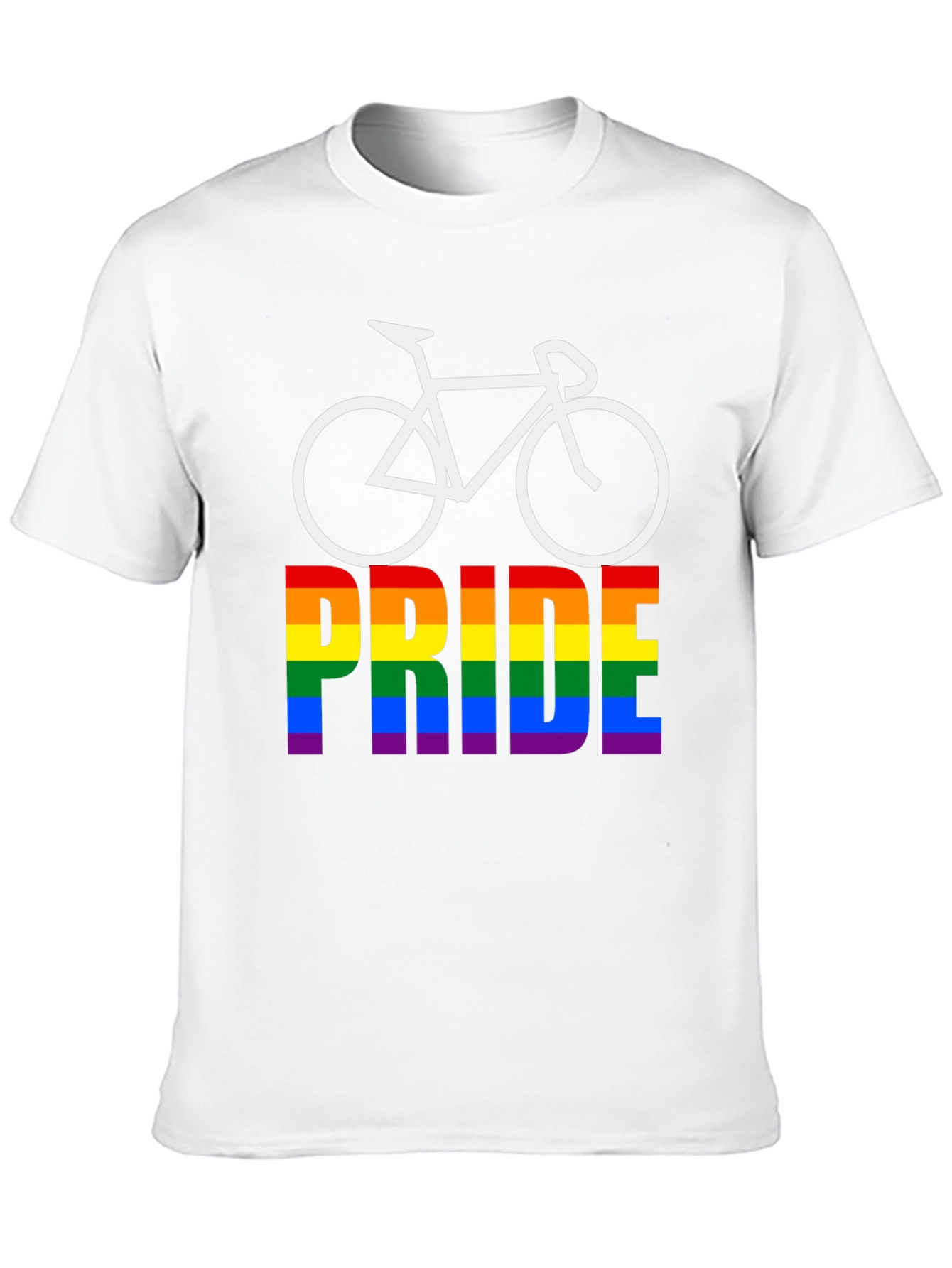 Black Pride Bicycle Black T-Shirt LGBTQ+ Rainbow view 10
