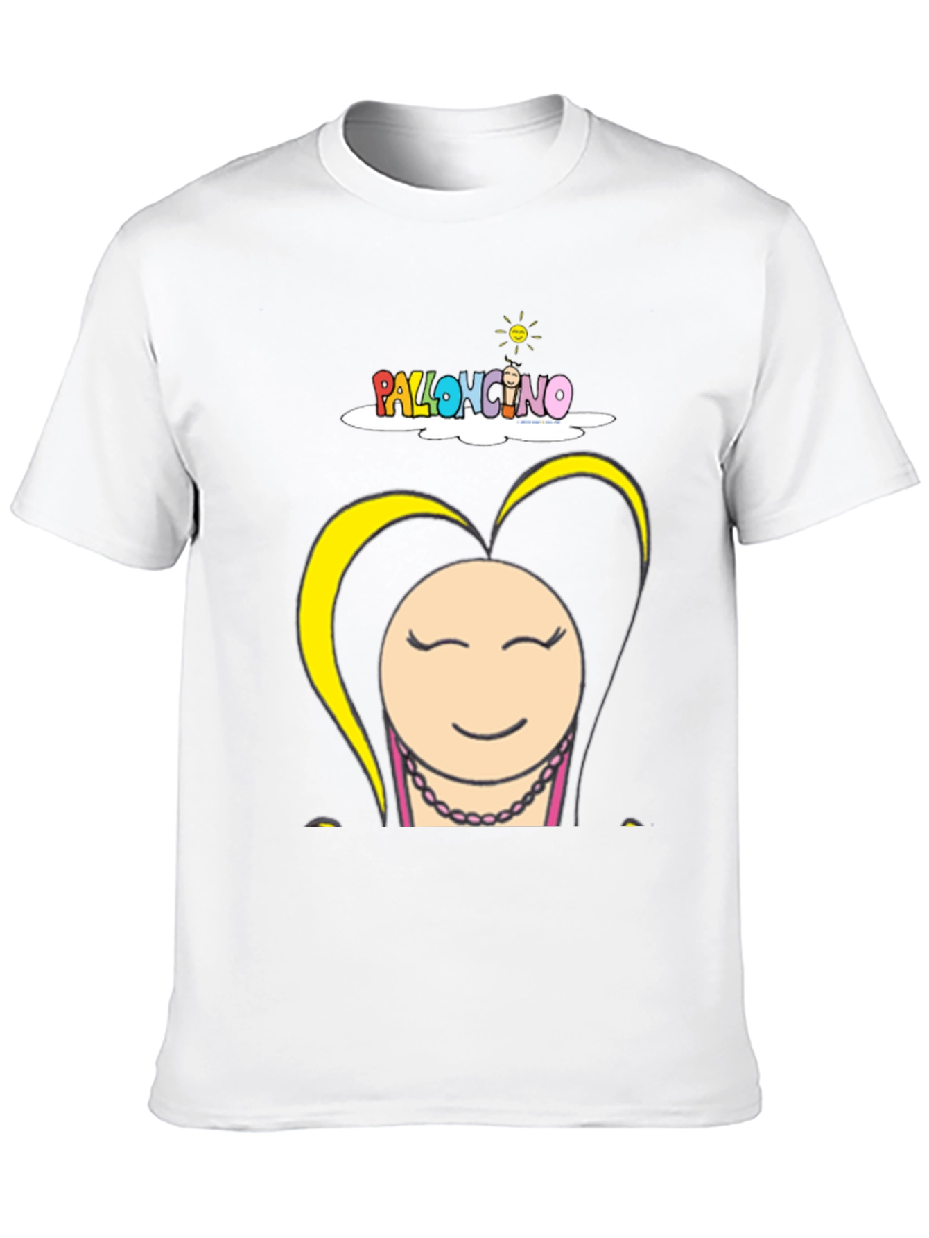 Black Funny Cartoon Graphic Black T-Shirt view 10