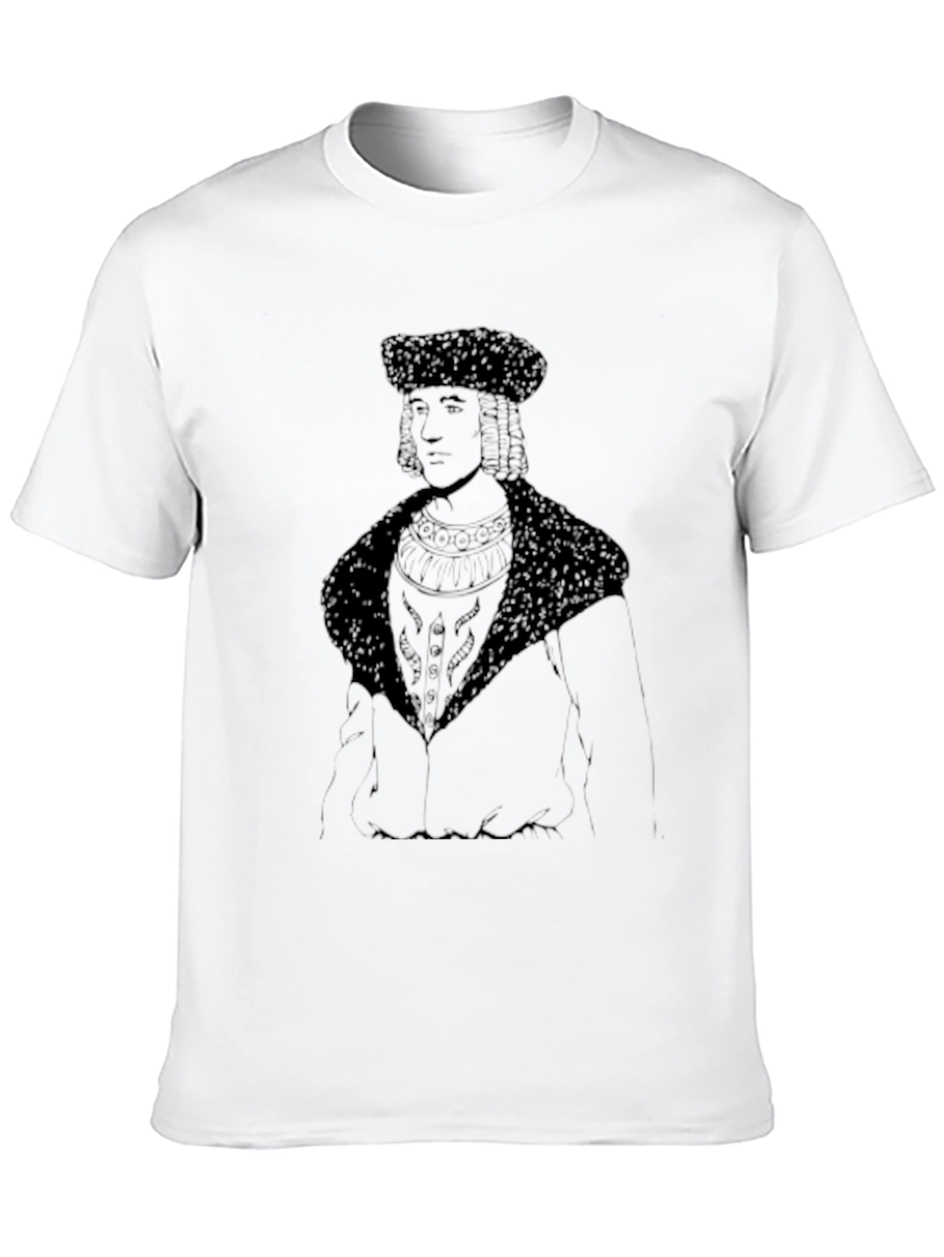 Historical Figure T-Shirt - Classic Black Tee - 10