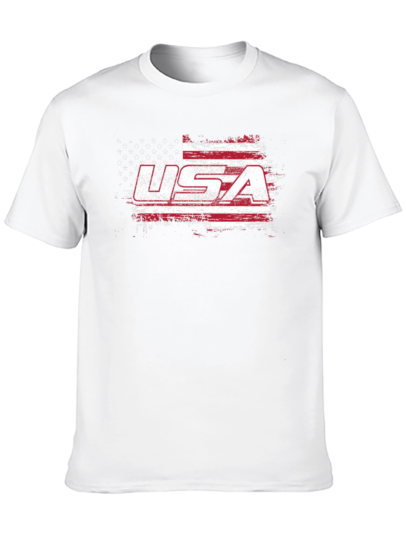 Black USA Flag Graphic T-Shirt Patriotic American Pride view 10