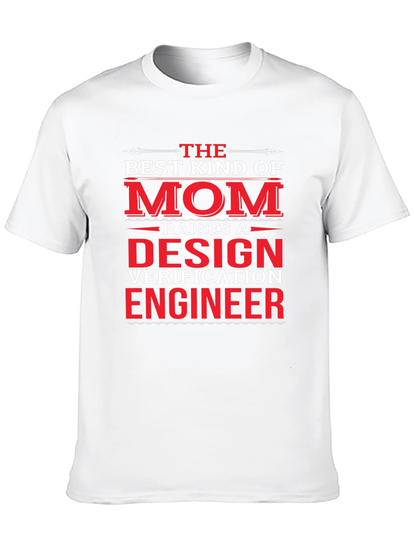 Black Design Verification Engineer Mom T-Shirt view 10