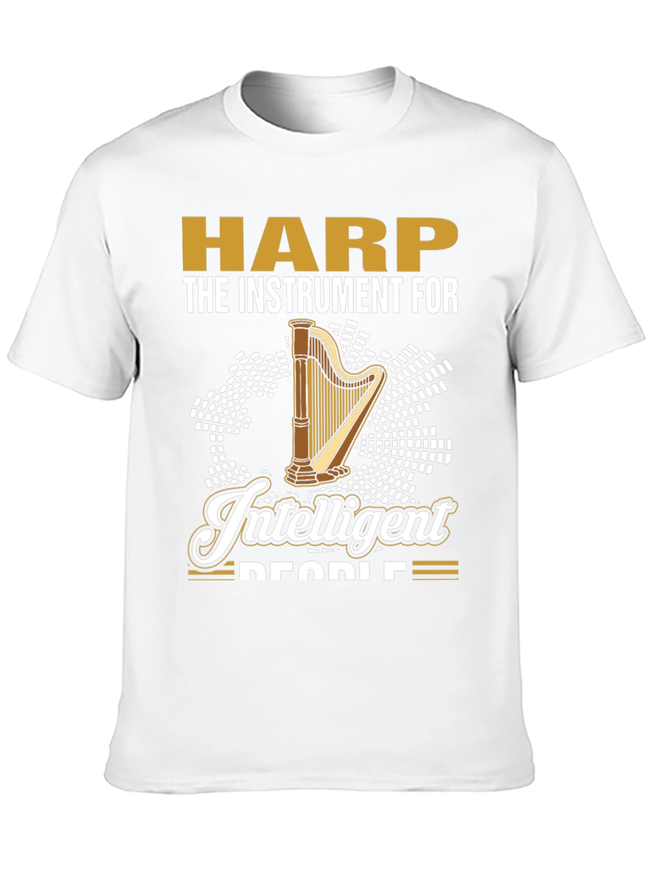Black Harp Intelligent People T-Shirt view 10