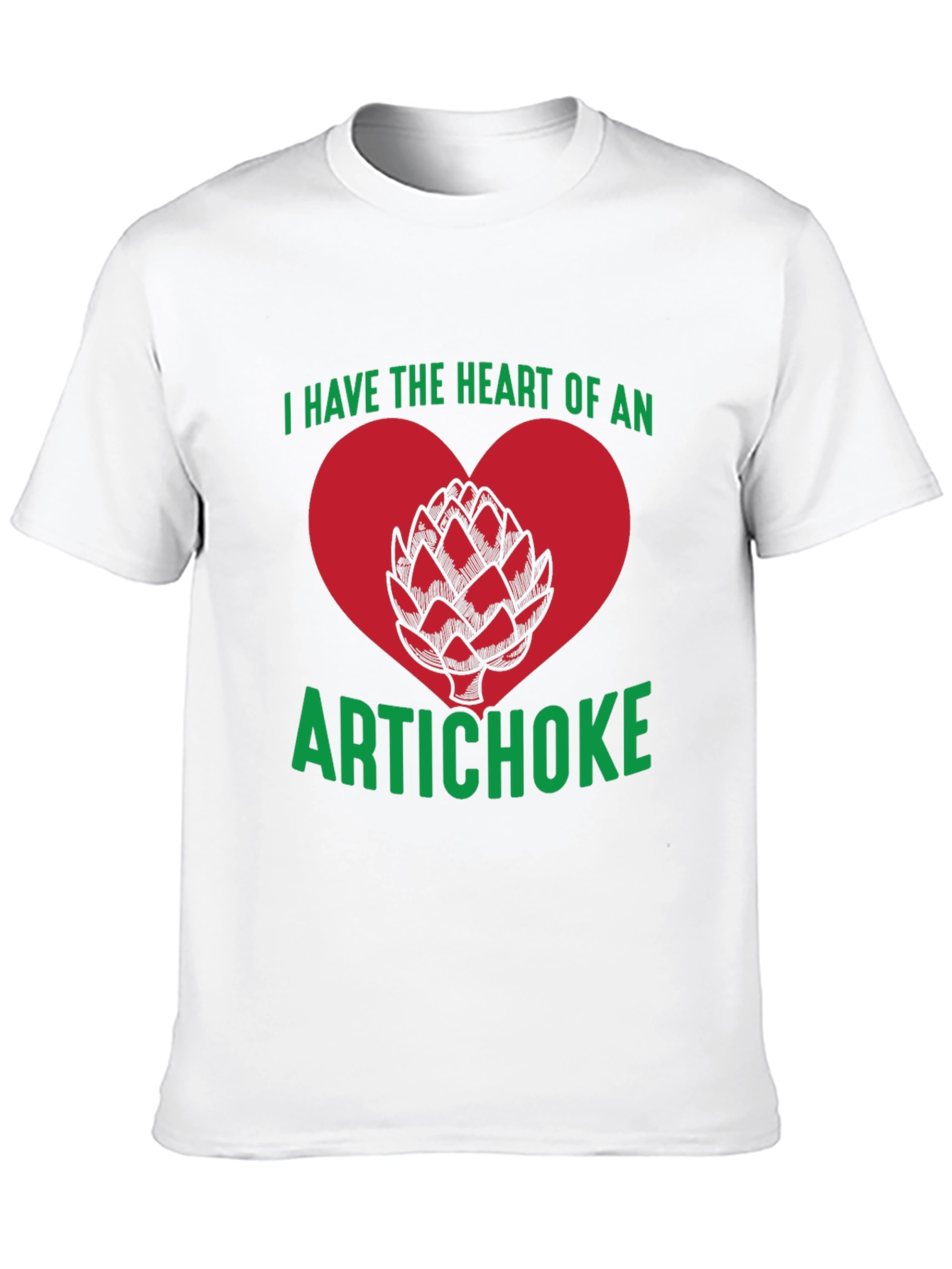 Black Heart of an Artichoke Graphic Tee view 10