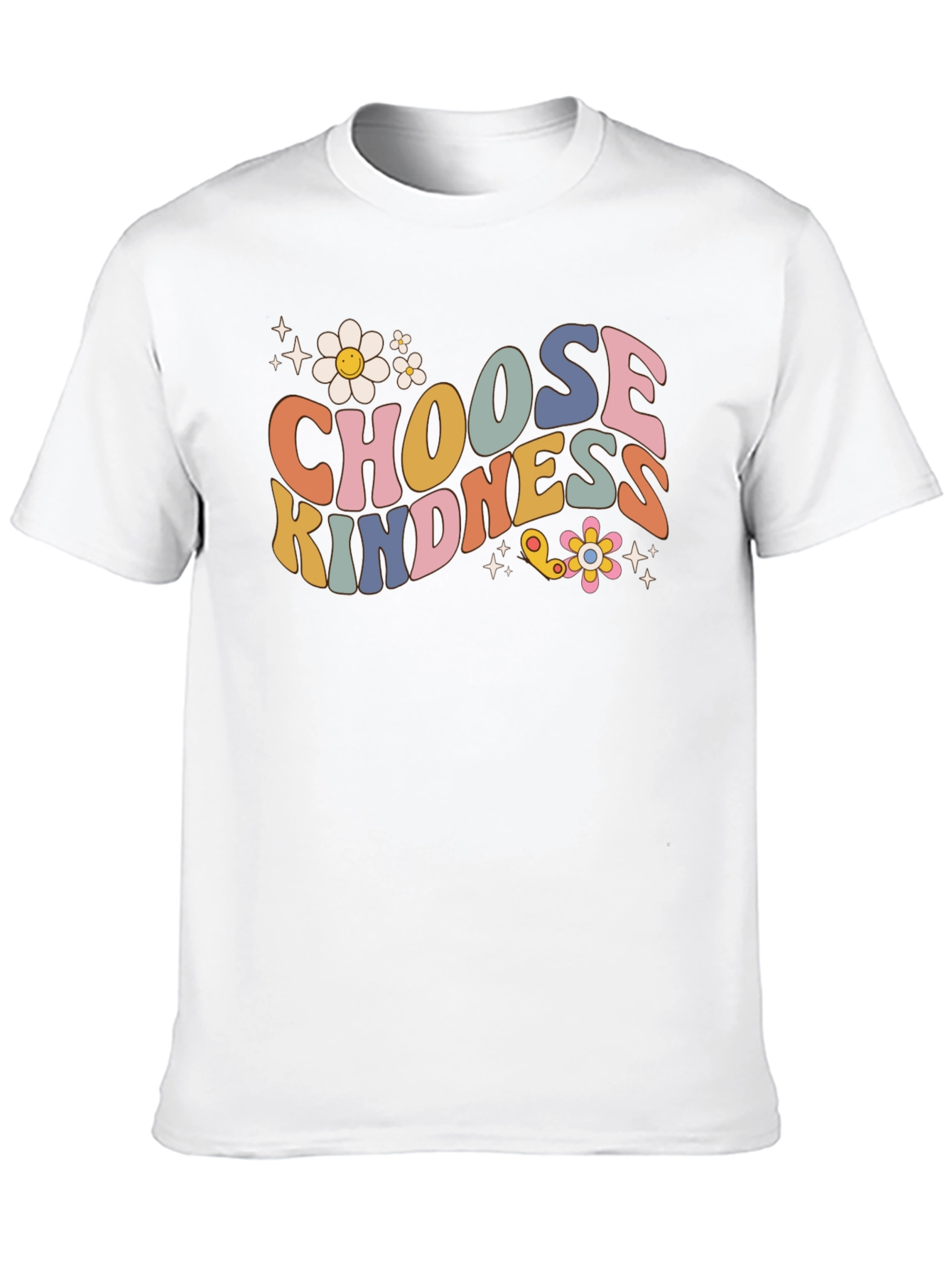 Black Choose Kindness Graphic T-Shirt view 10