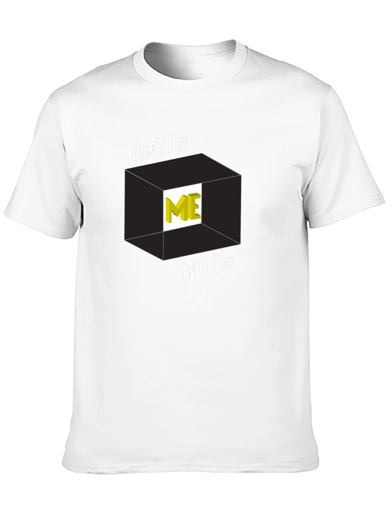 Black Don't Put Me in a Box Graphic Tee view 10