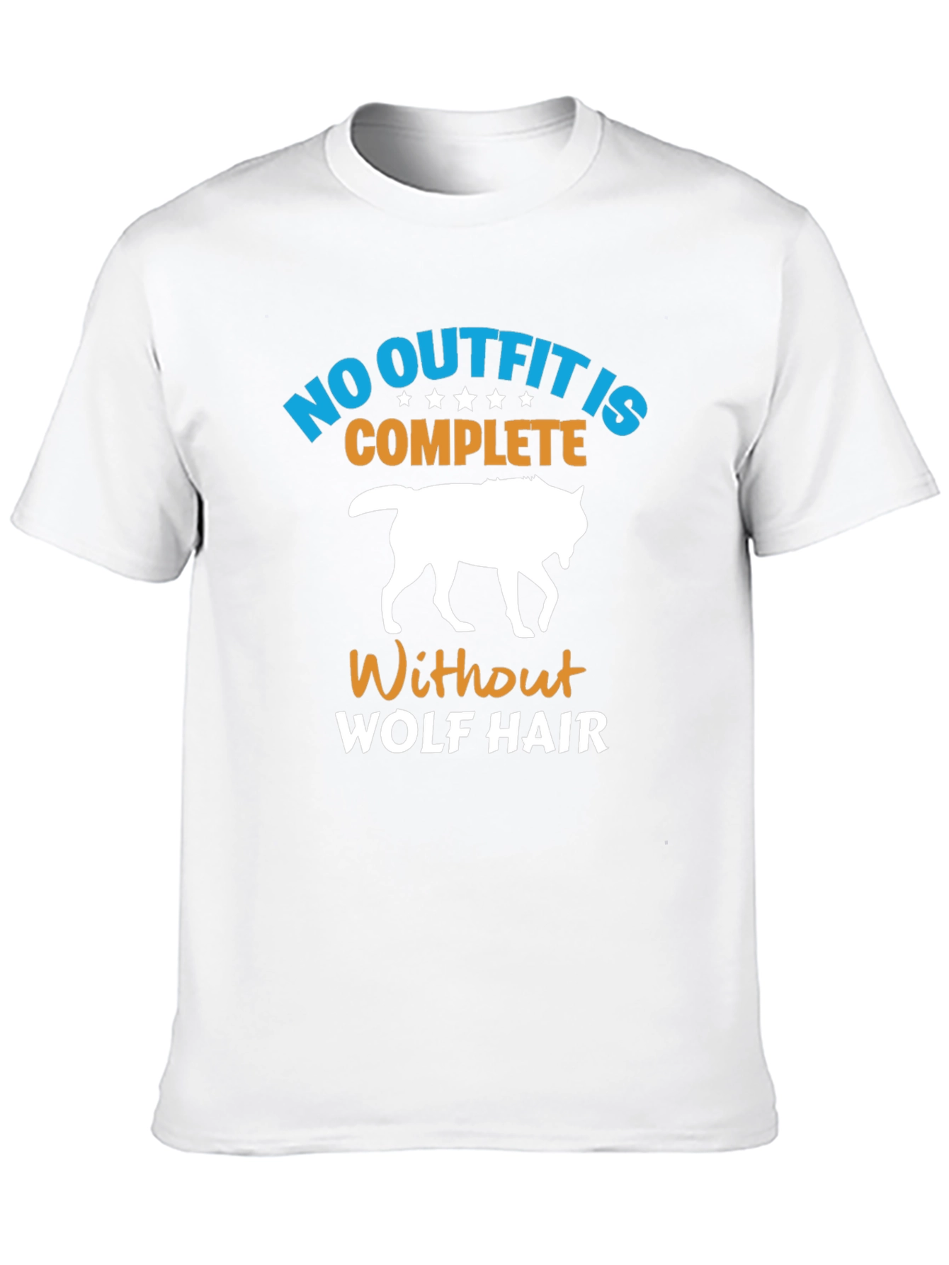 Black Wolf Hair T-Shirt: No Outfit is Complete! view 10