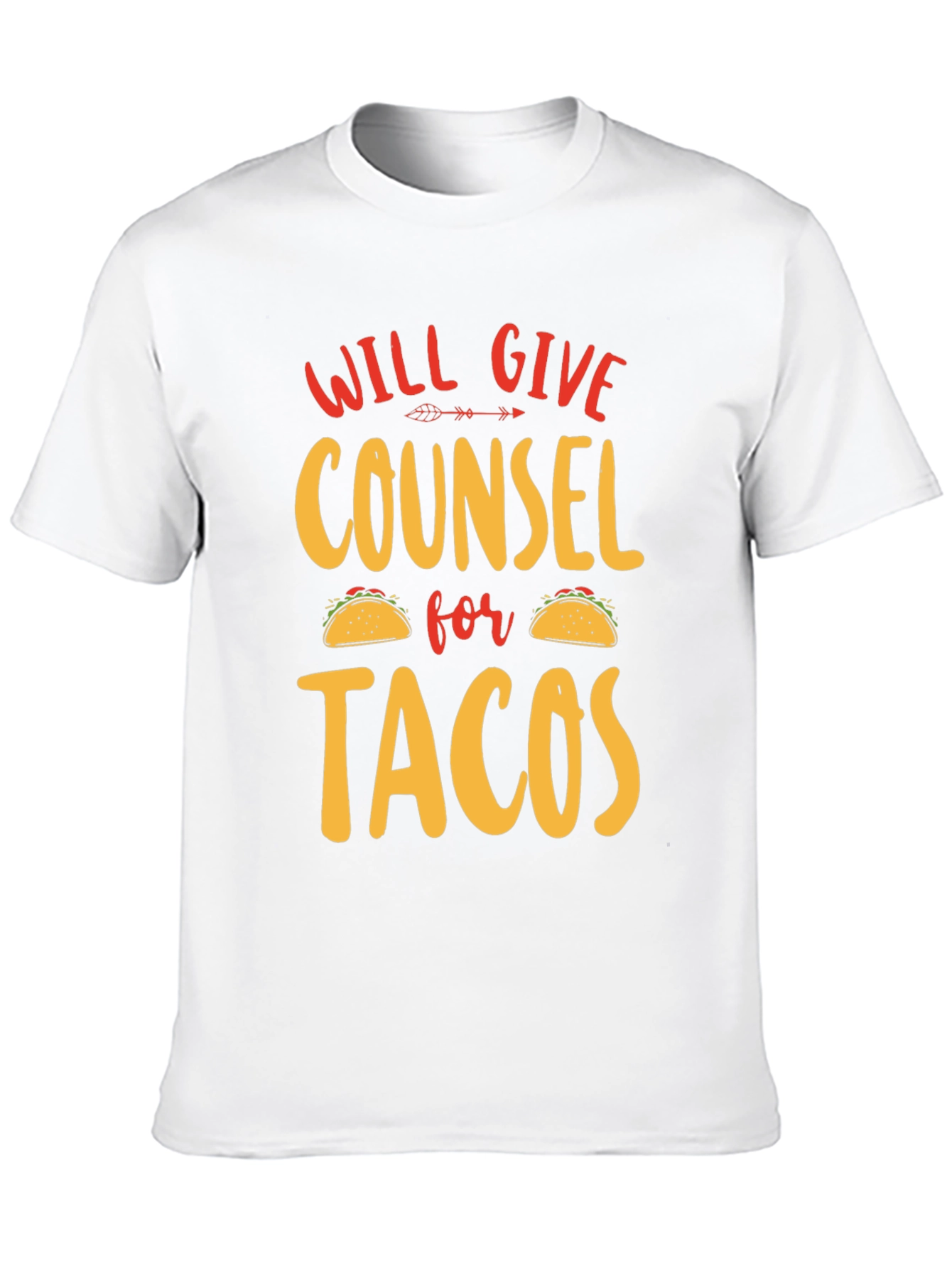 Black Counsel for Tacos Graphic T-Shirt view 10