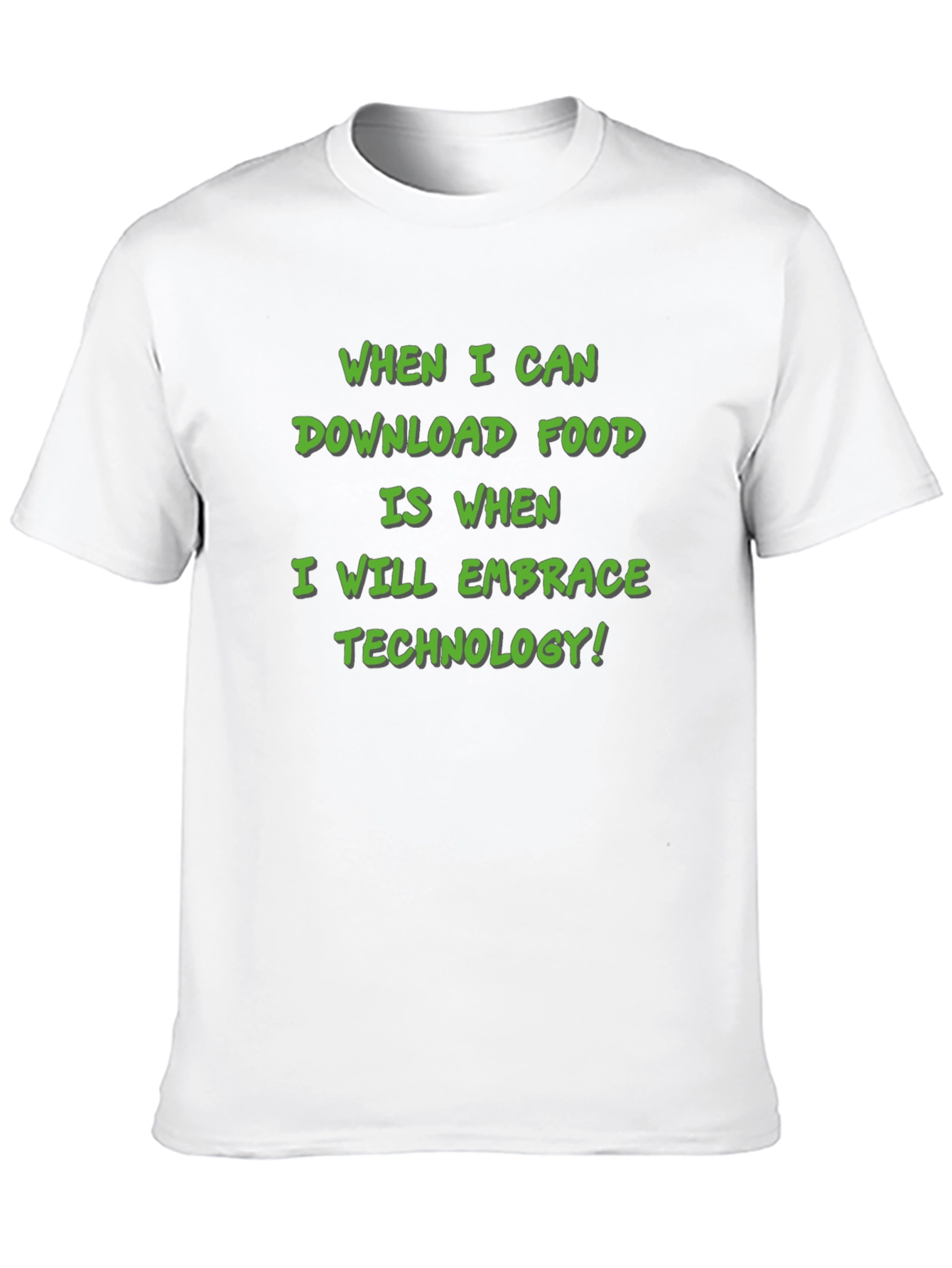 Black Download Food Technology T-Shirt view 10