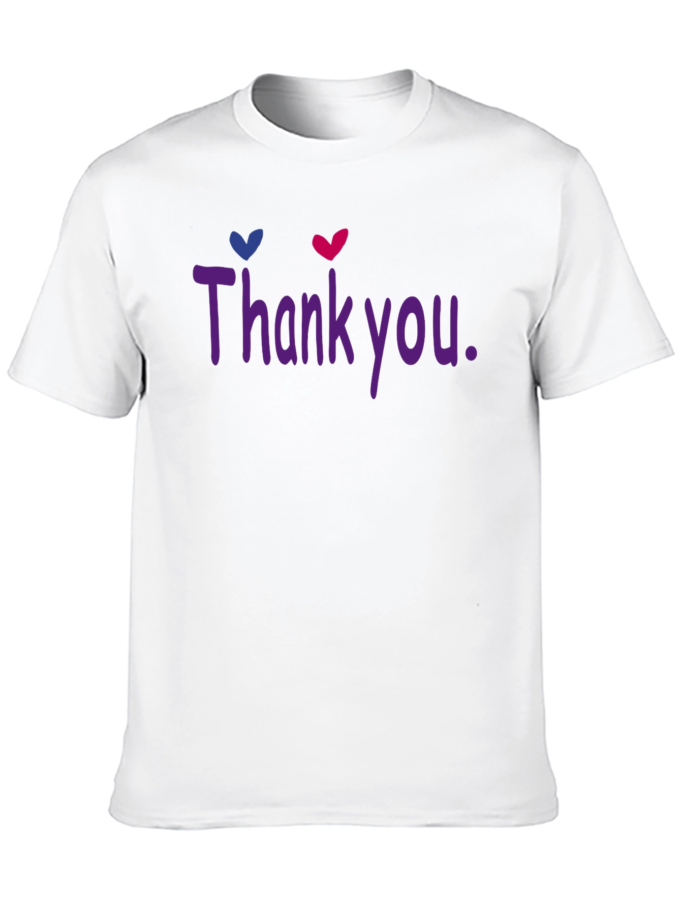 Black Thank You Bisexual Pride Graphic T-Shirt view 10