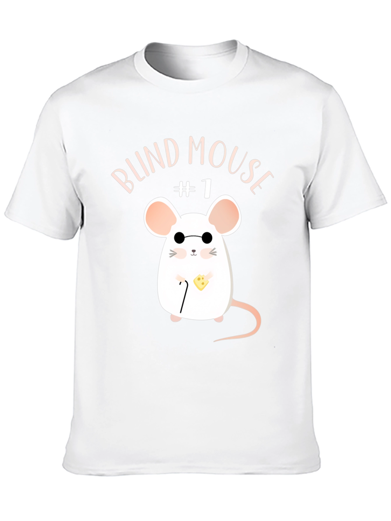 Black Blind Mouse #1 Graphic T-Shirt view 10