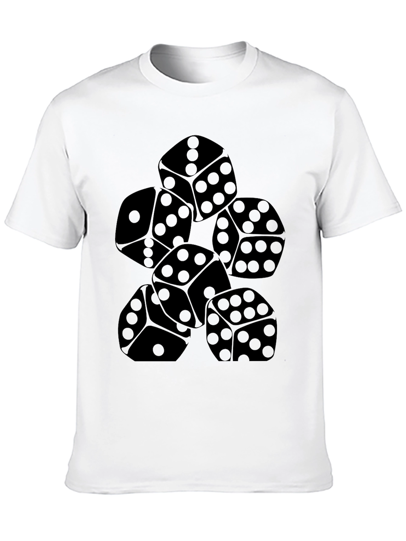 Dice Graphic T-Shirt - Lucky Roll - 10
