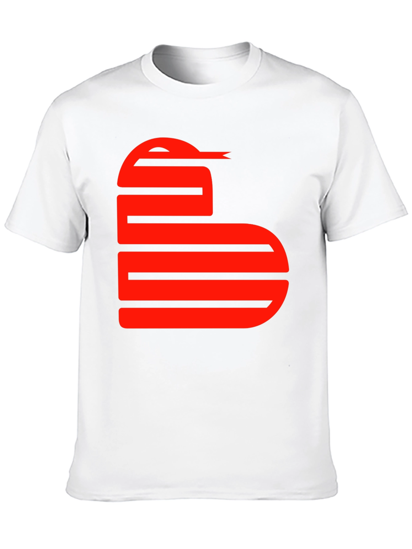 Black Snake Graphic Tee - Red Serpent on Black view 10