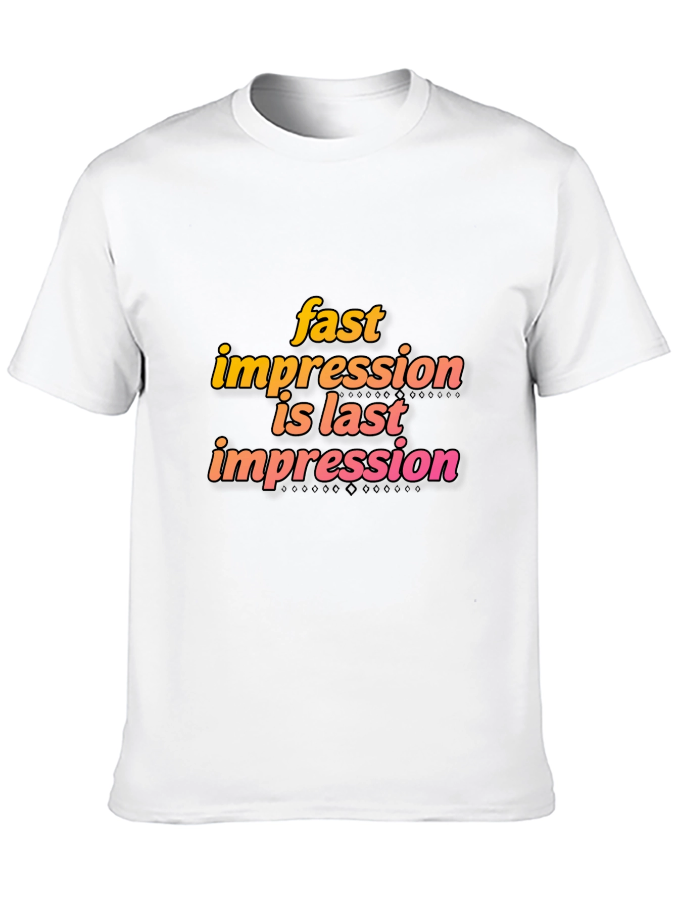 Black Fast Impression Tee - Stylish Black Cotton Blend T-Shirt view 10