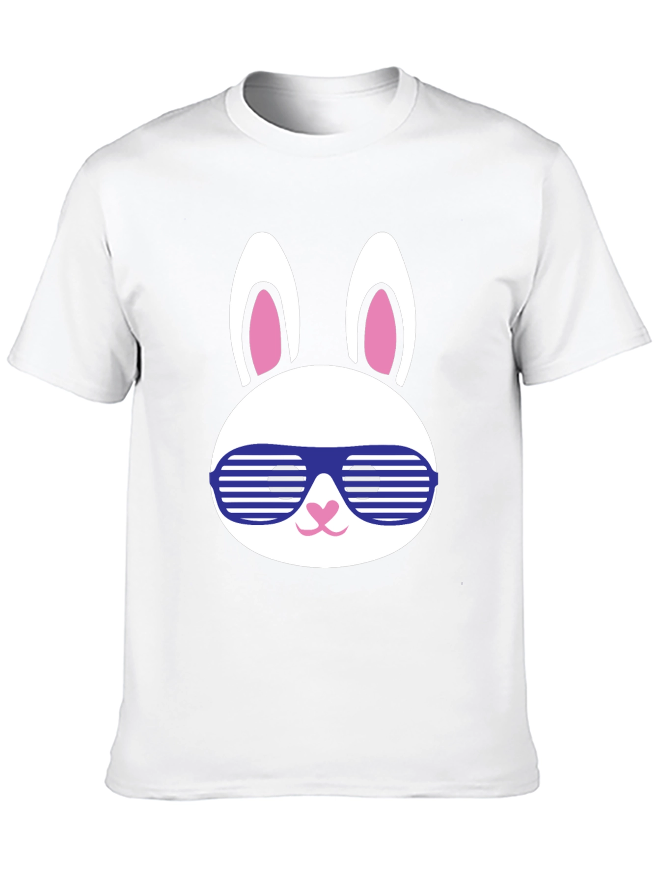 Black Cool Bunny Graphic Tee view 10