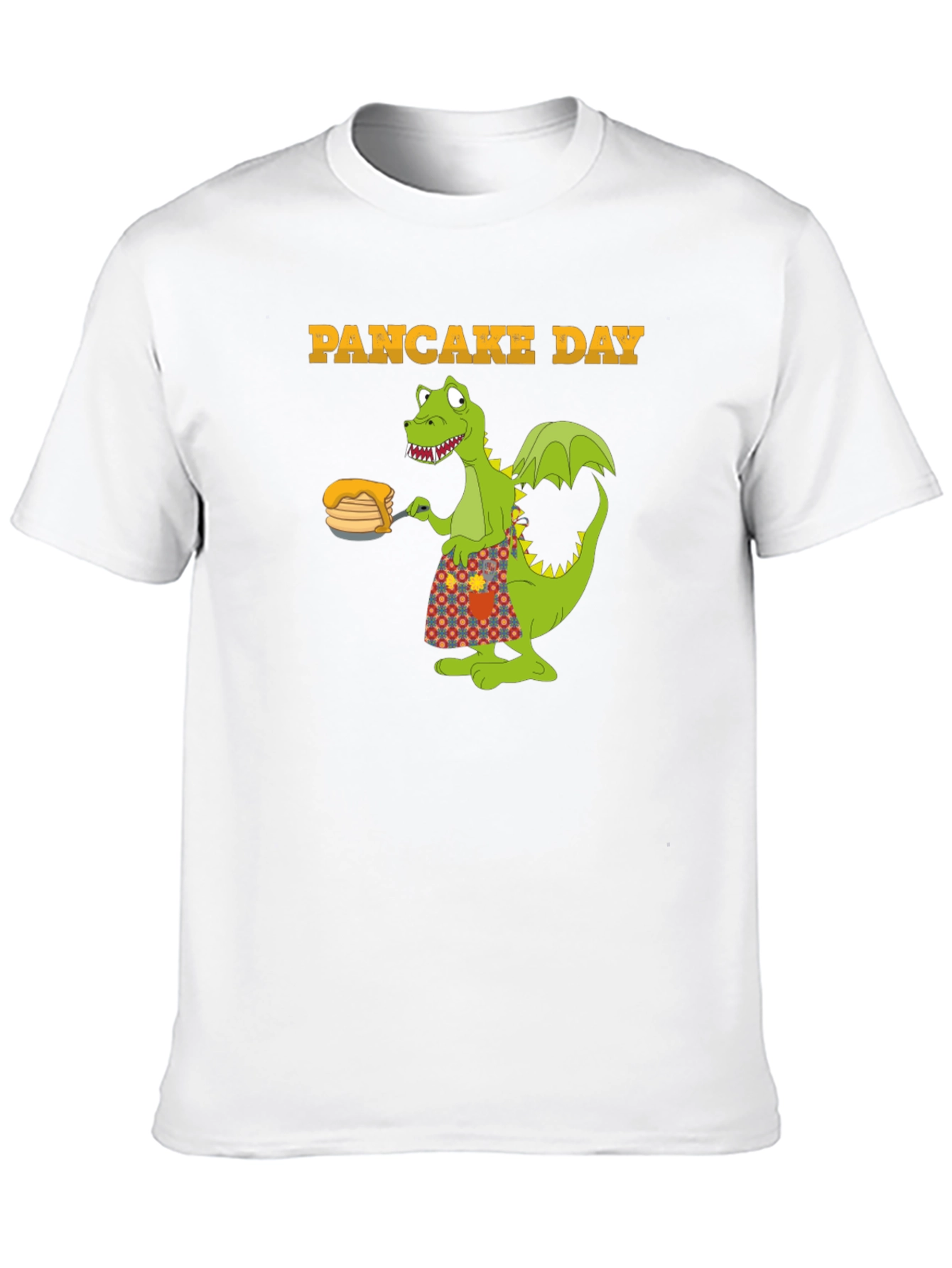 Pancake Day T-Shirt with Dragon Graphic - 10