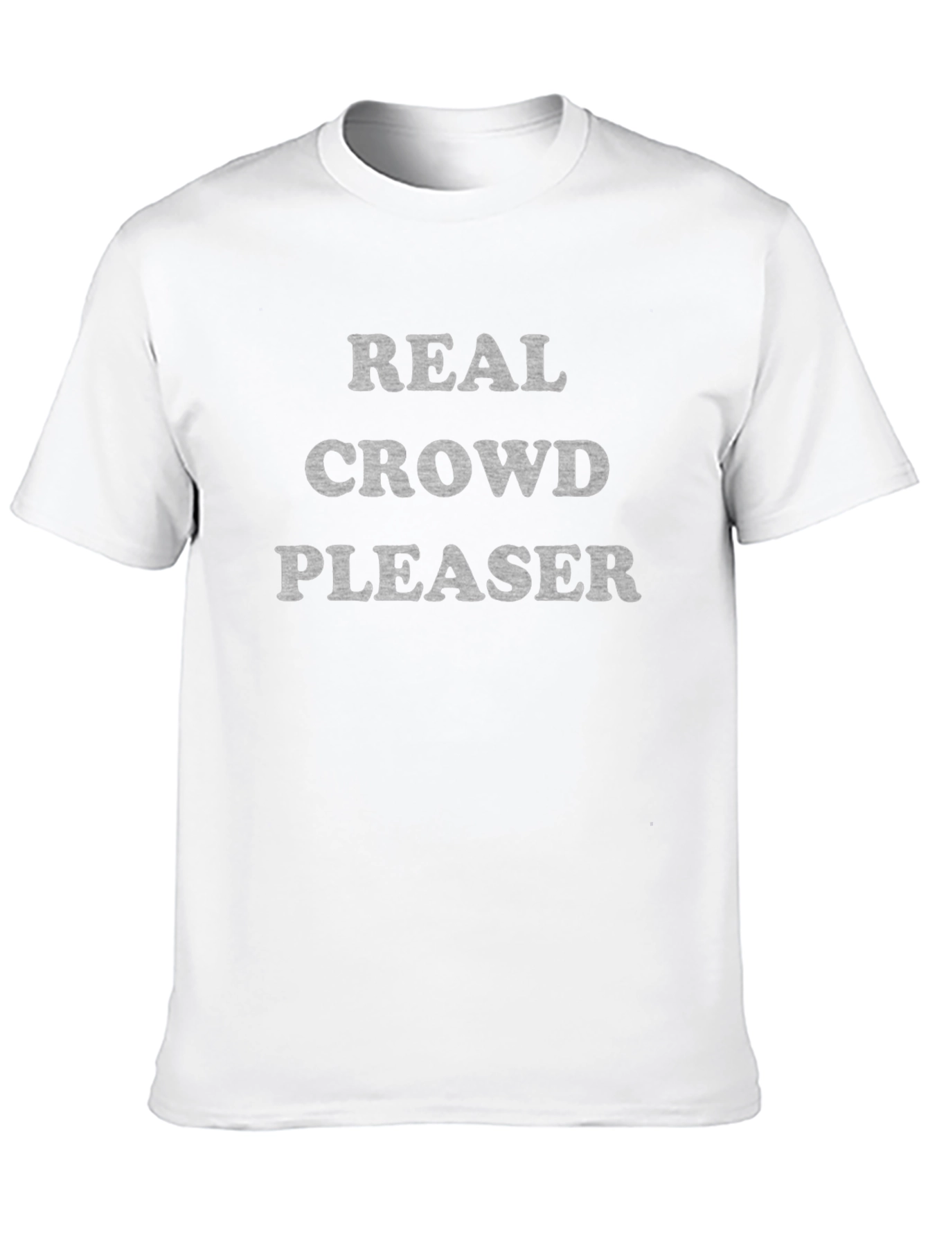 Black Real Crowd Pleaser Black Graphic Tee view 10