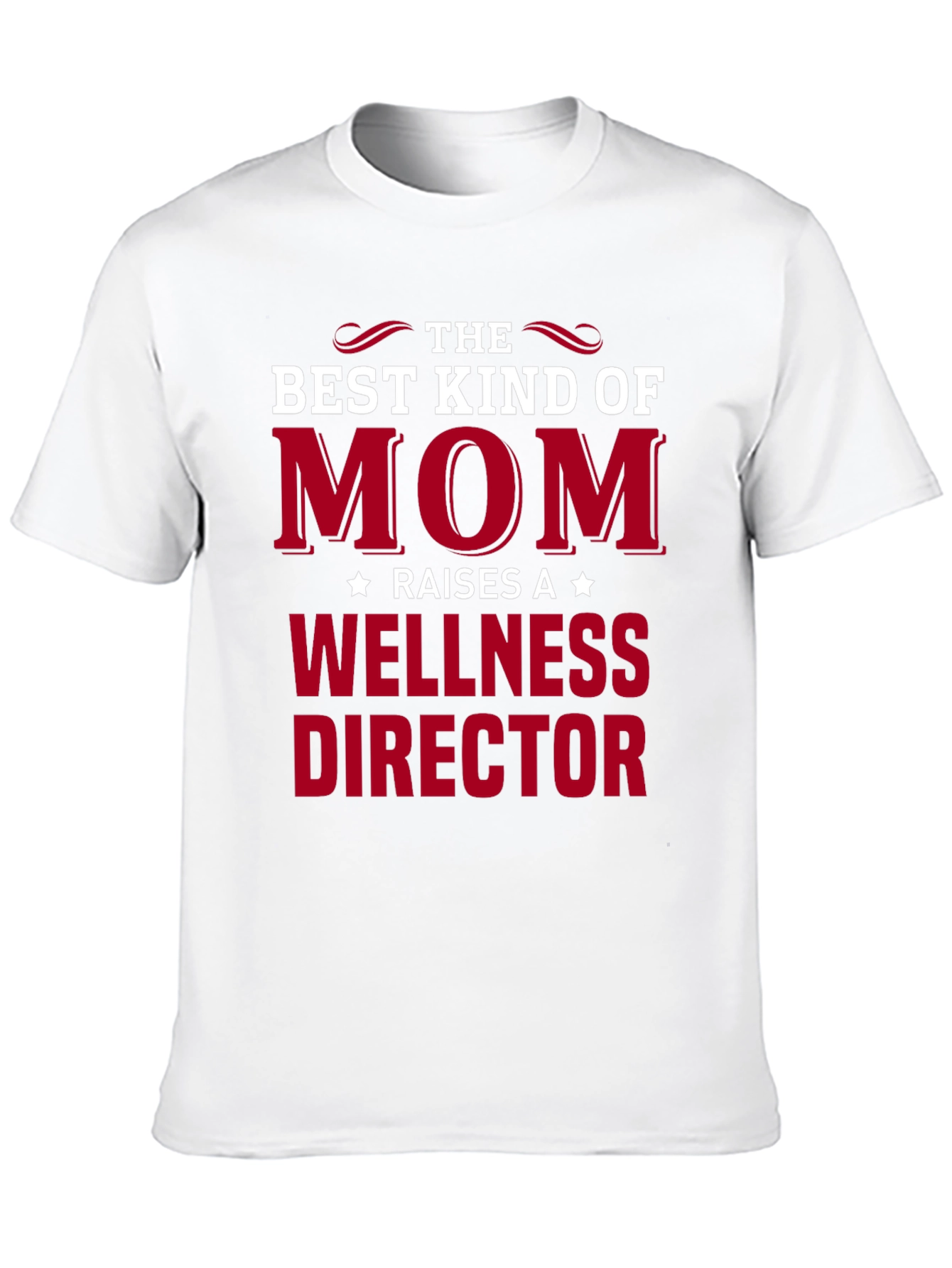 Black Best Kind of Mom Wellness Director T-Shirt view 10